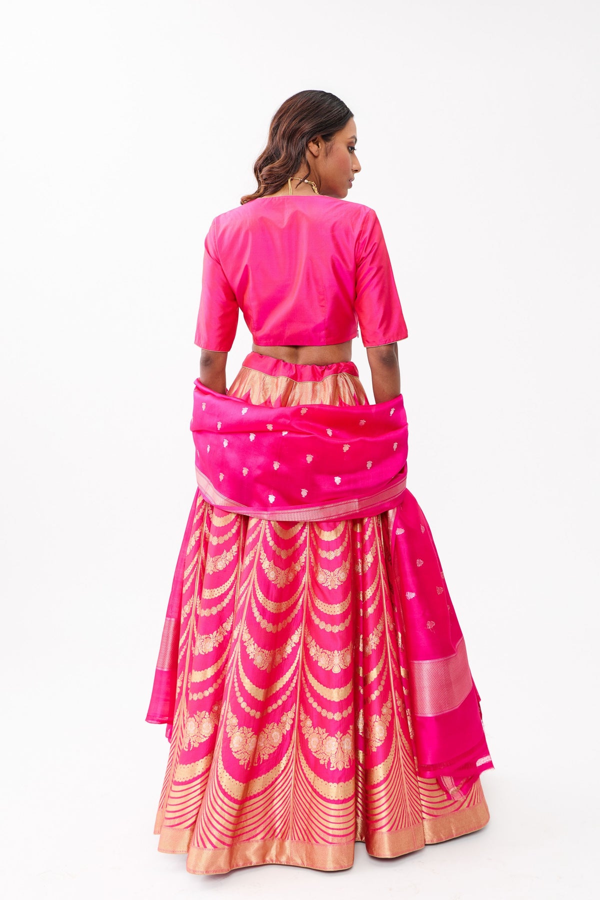 Rani Pink Haar Lehenga Set