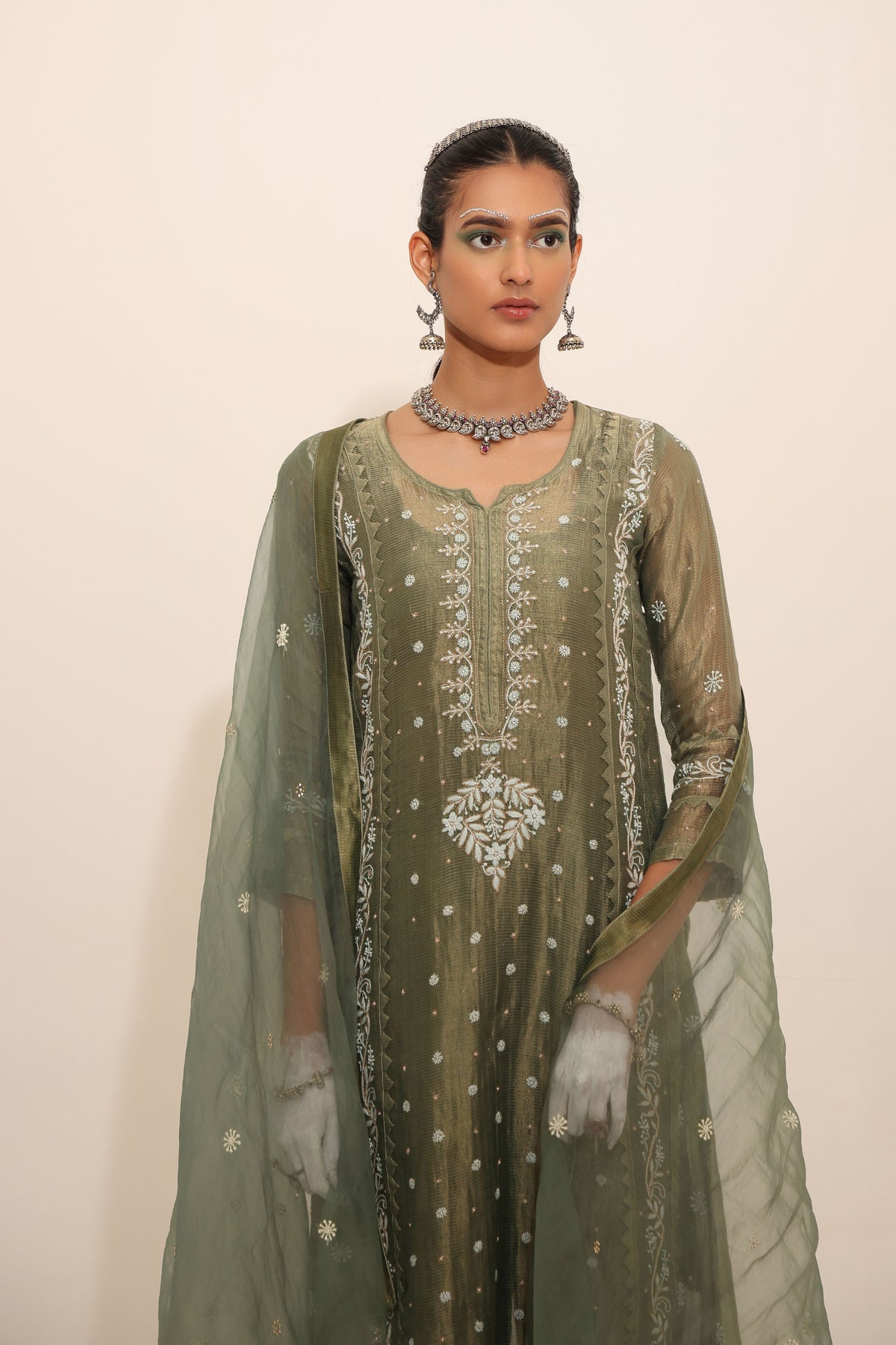 Emerald Straight Suit Set