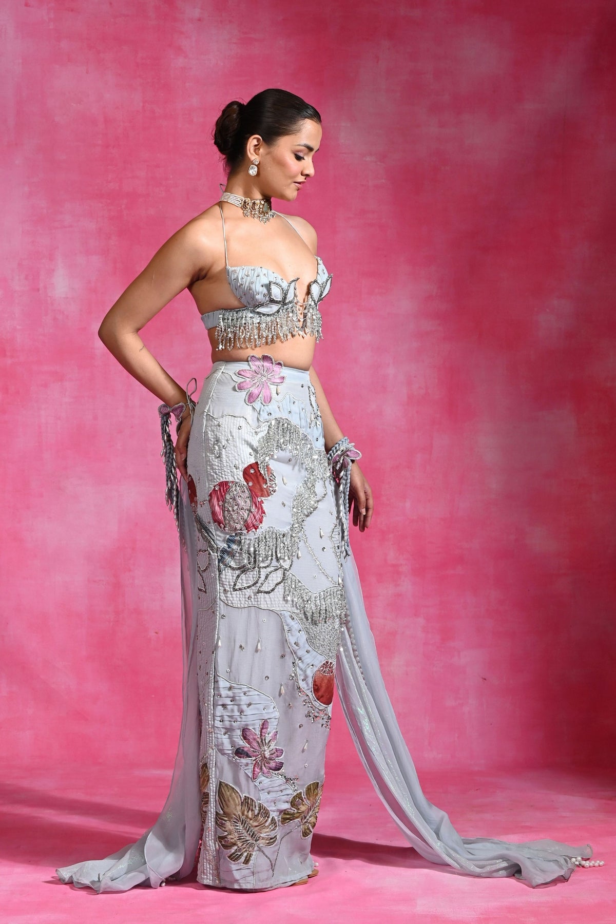 Icy Mehbooba Skirt Set