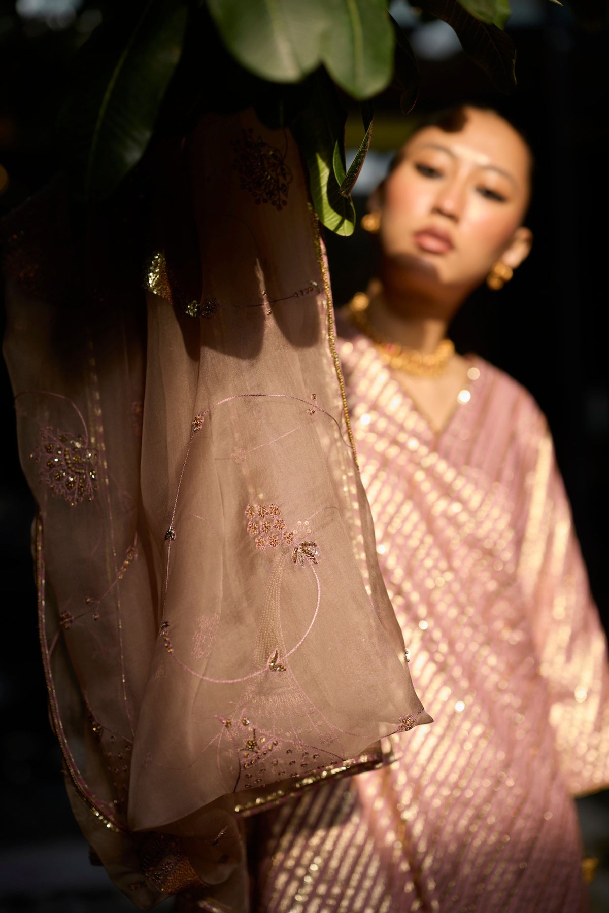 Pink Naad Kurta Set
