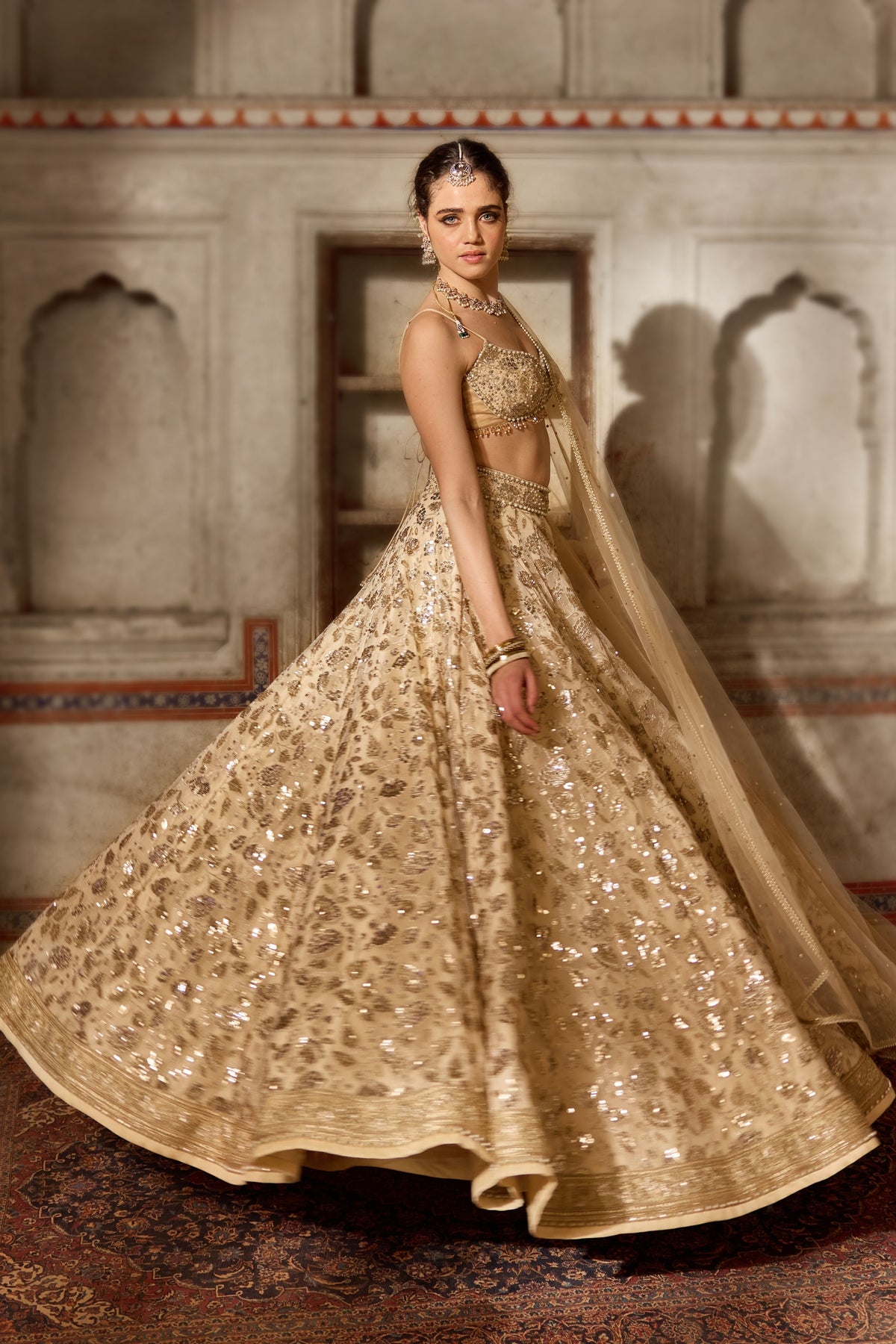 Gul Lehenga Set