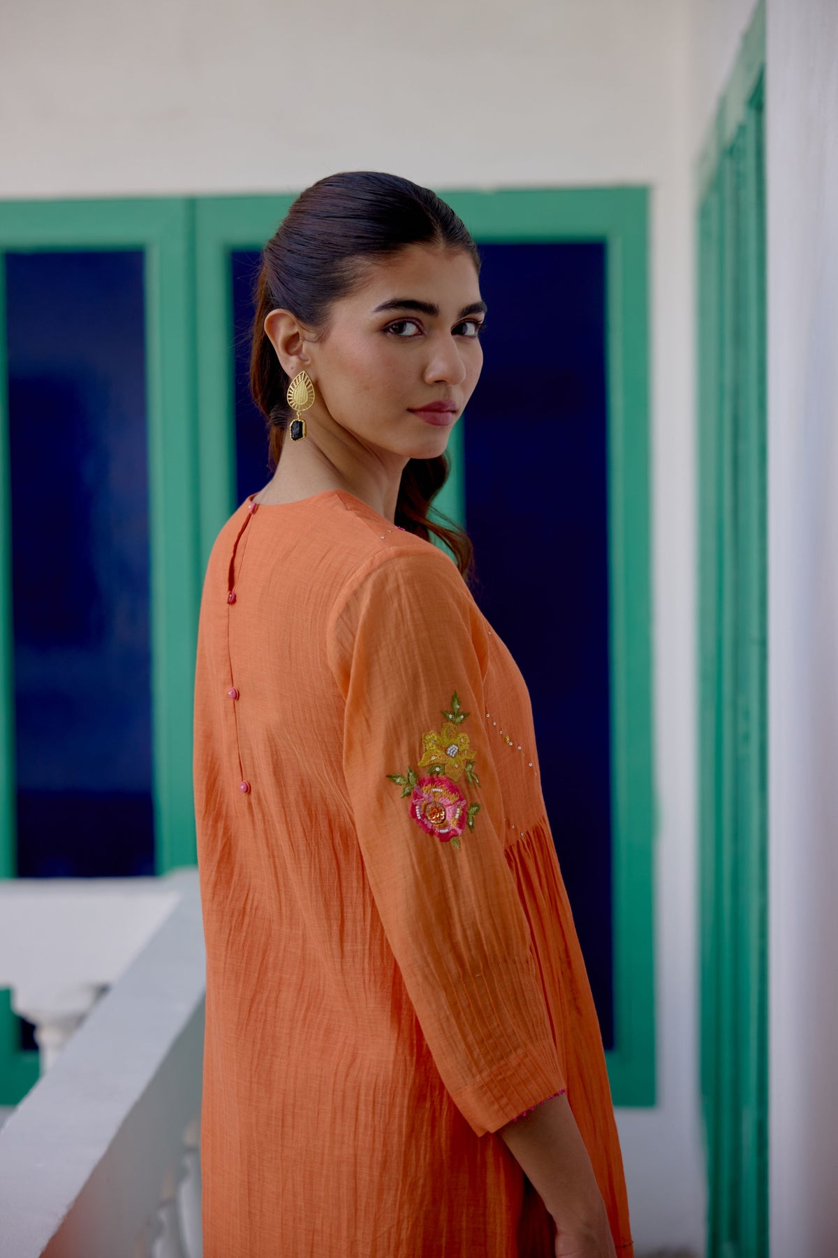 Tangerine Love Suit Set
