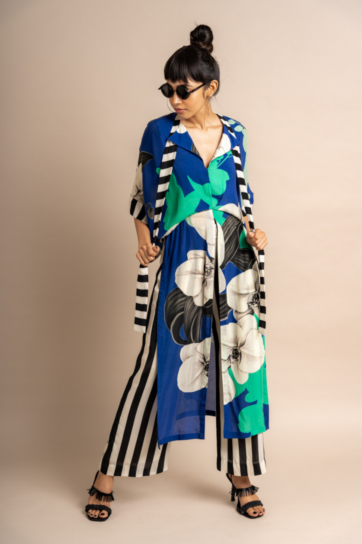 Cobalt Blue Top With Pant
