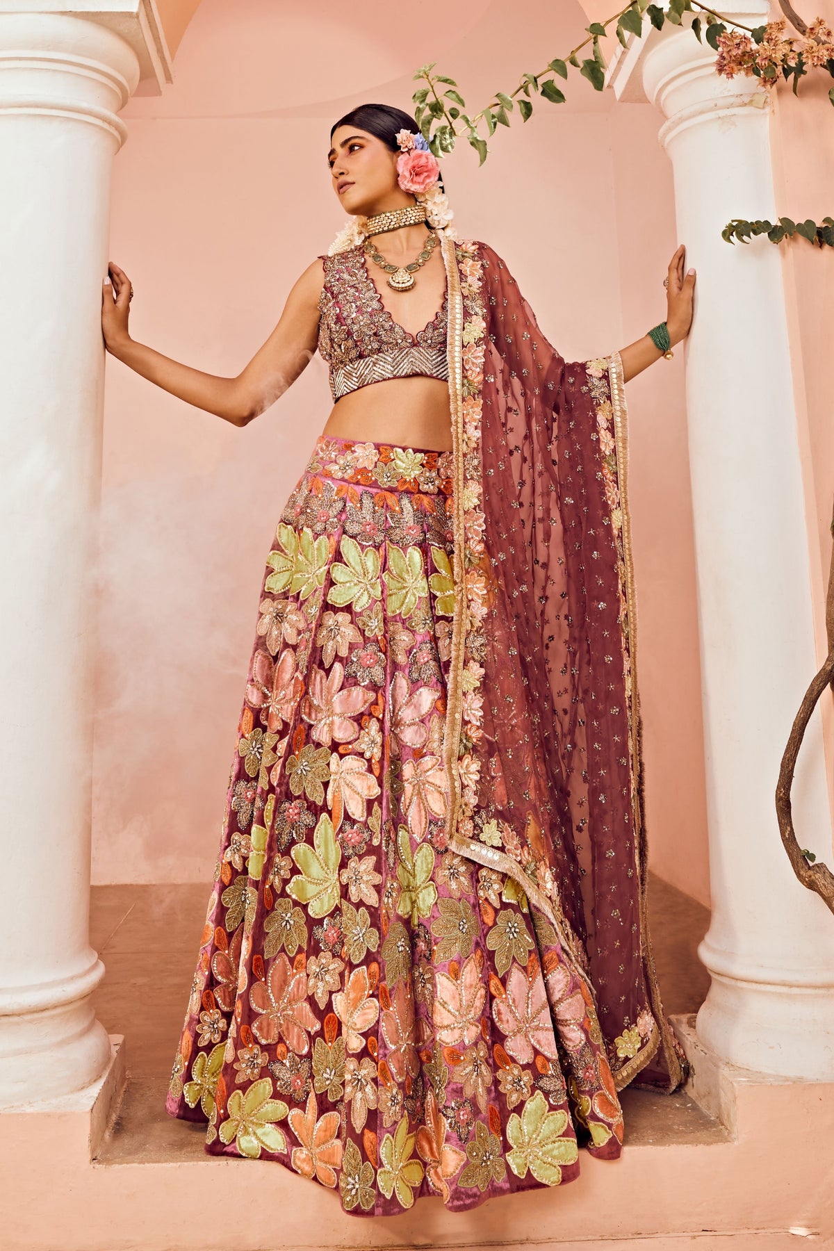 Sundari Lehenga Set