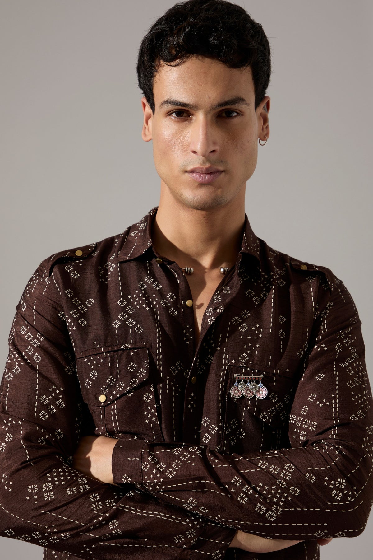 Cyrus Plus Minus Kurta Set