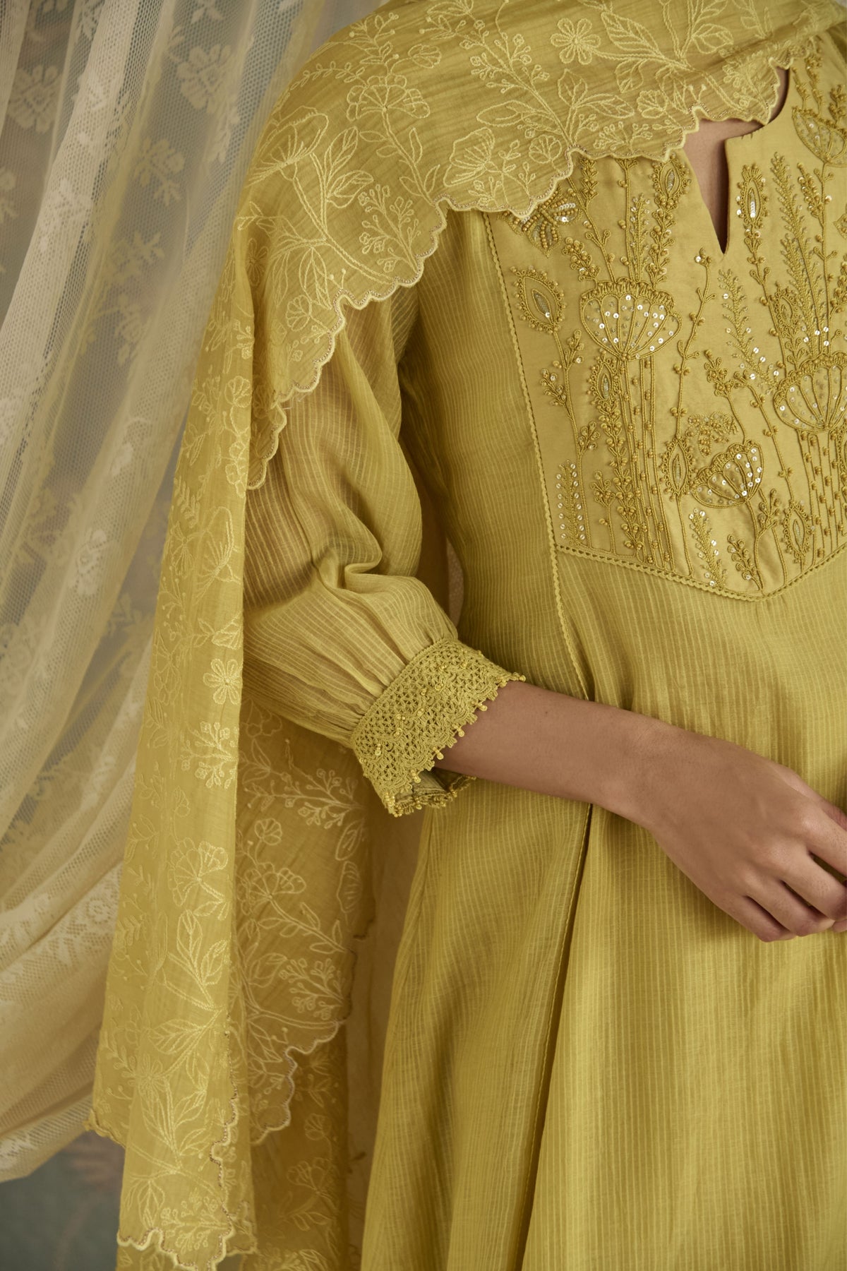 Yellow Nora Kurta Set