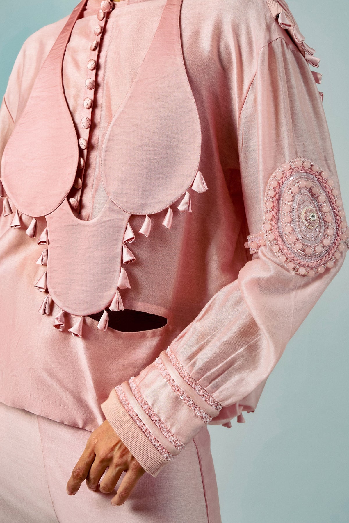 Necklace Tassels Co-Ord Set