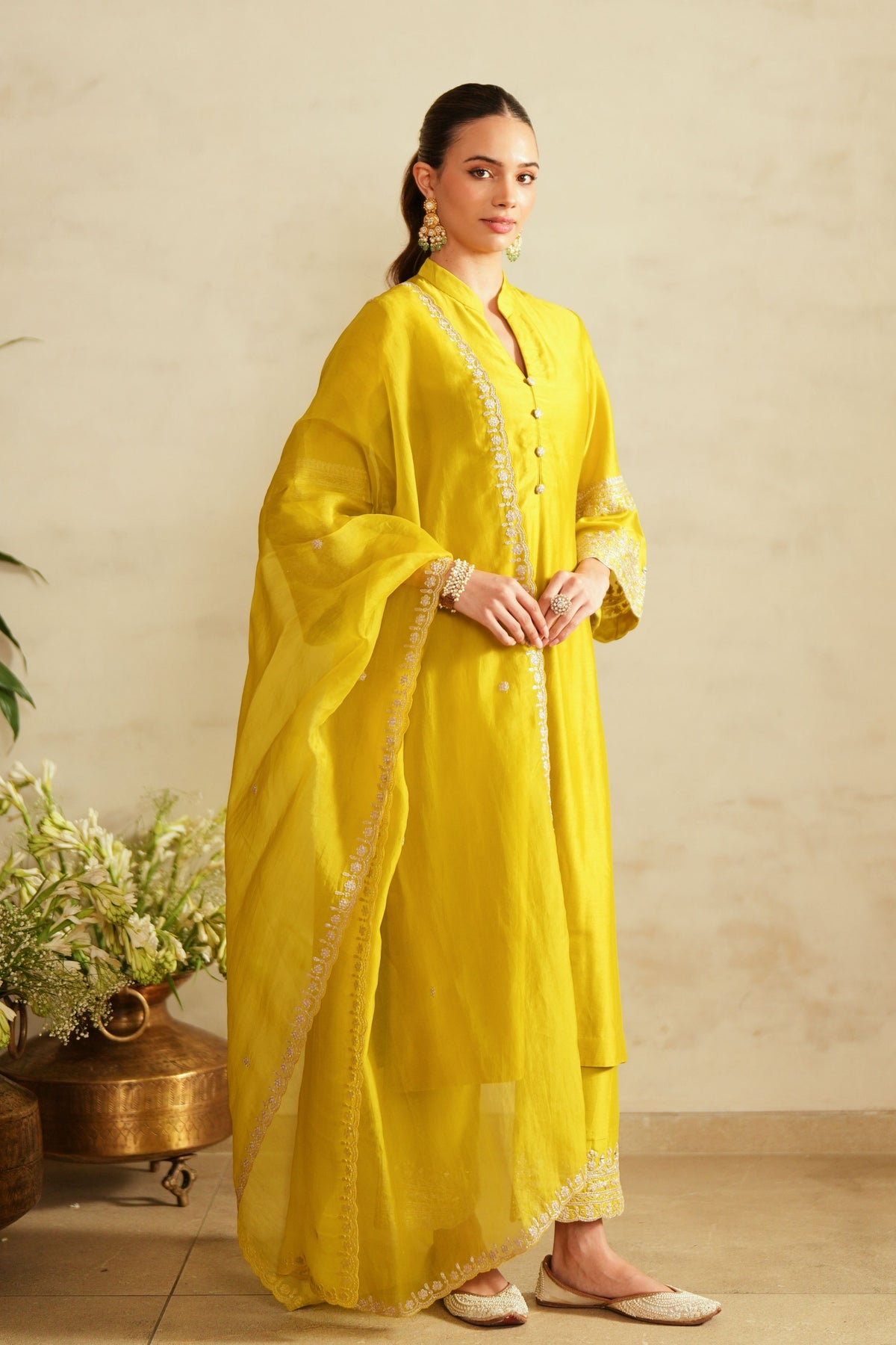 Rituals Lime Green Kurta Set