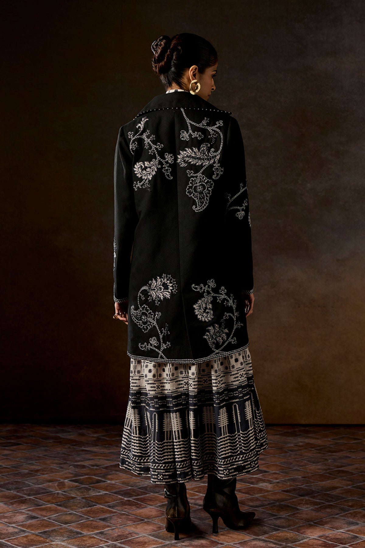 Mirella Long Black Jacket