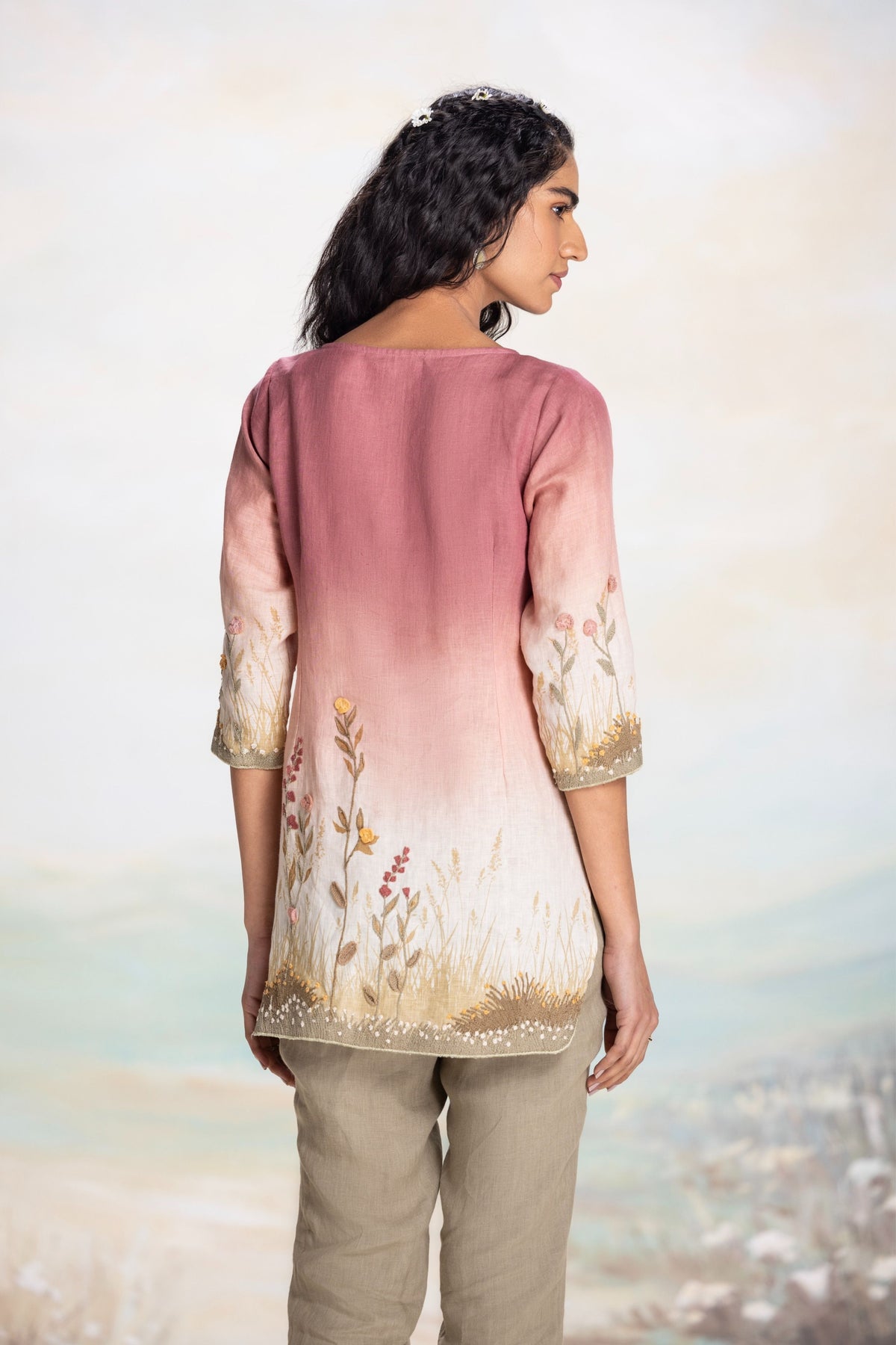 Landscape Mona Pink Co-ord Set