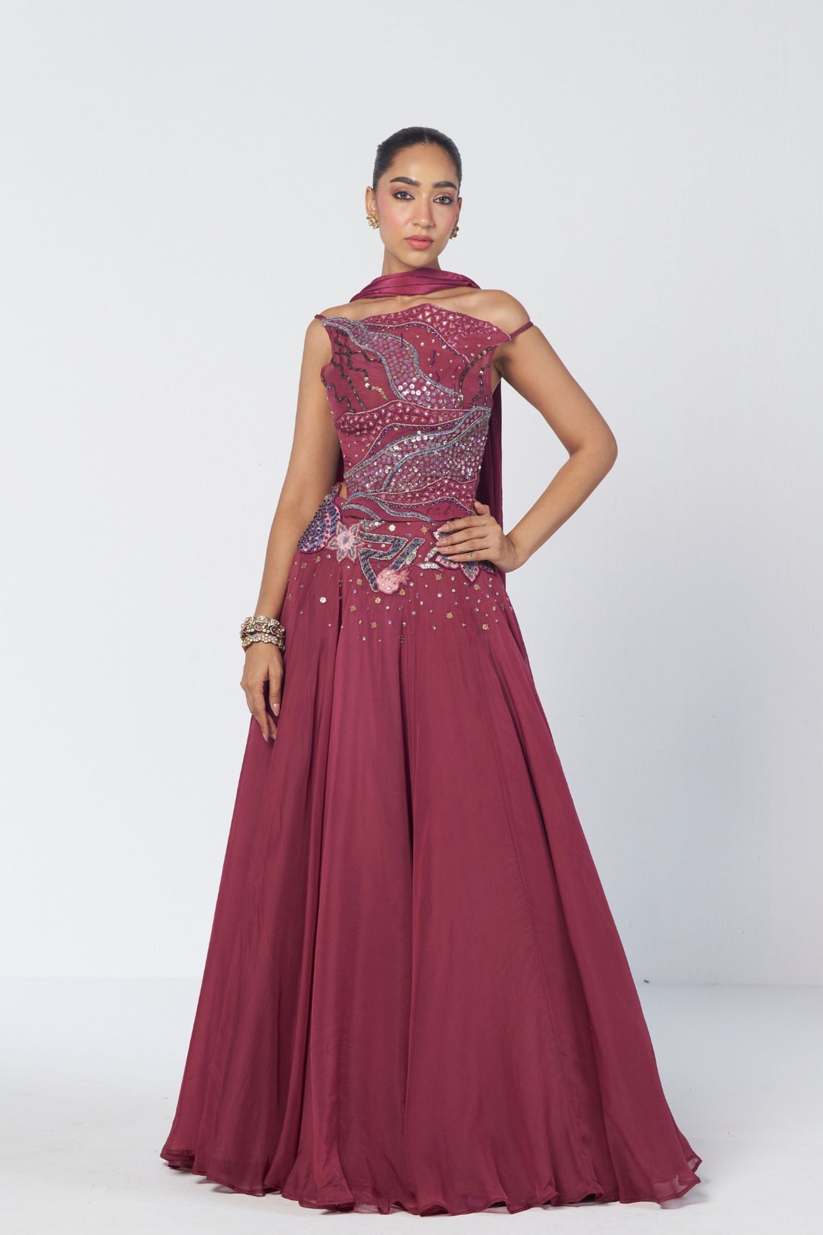 Param Sundari Lehenga  Set