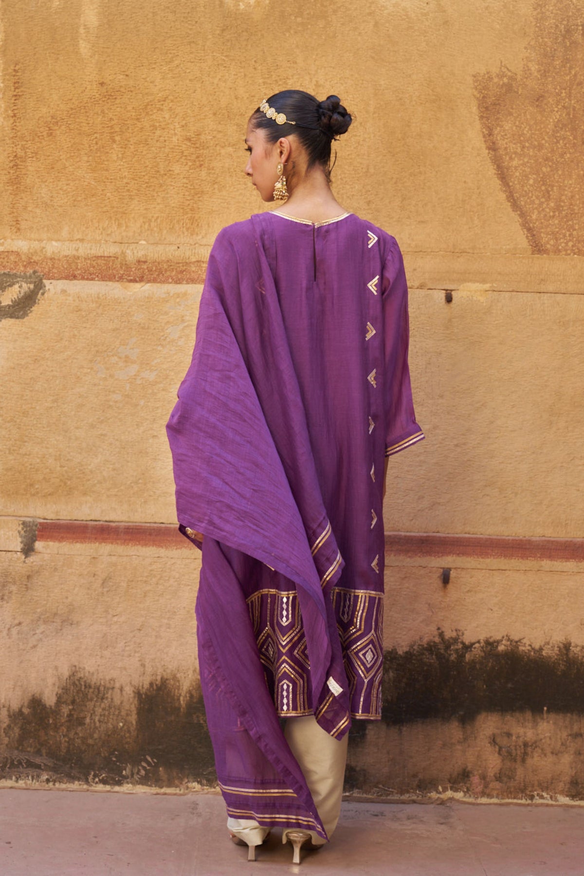 Jamuni Gota Kurta Set