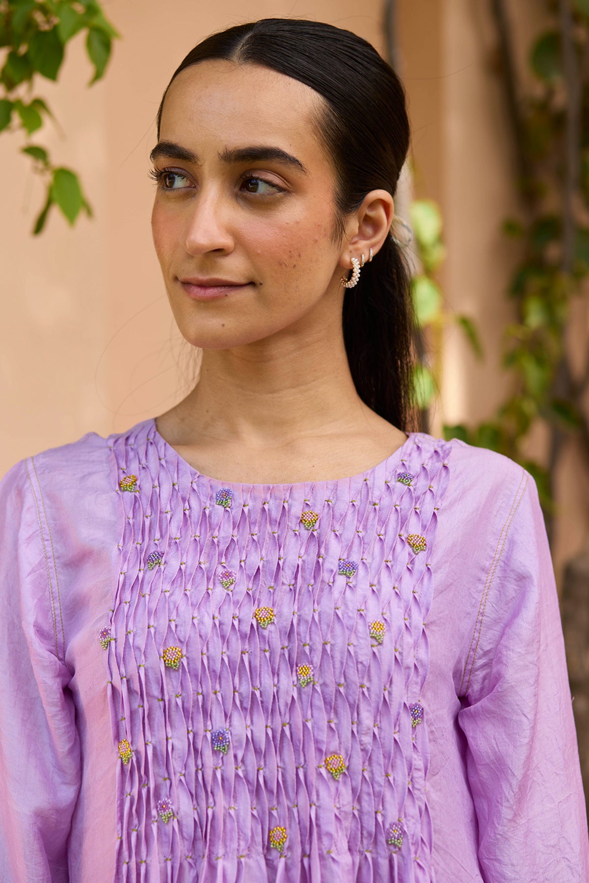 Radiant Lavender Kurta Set