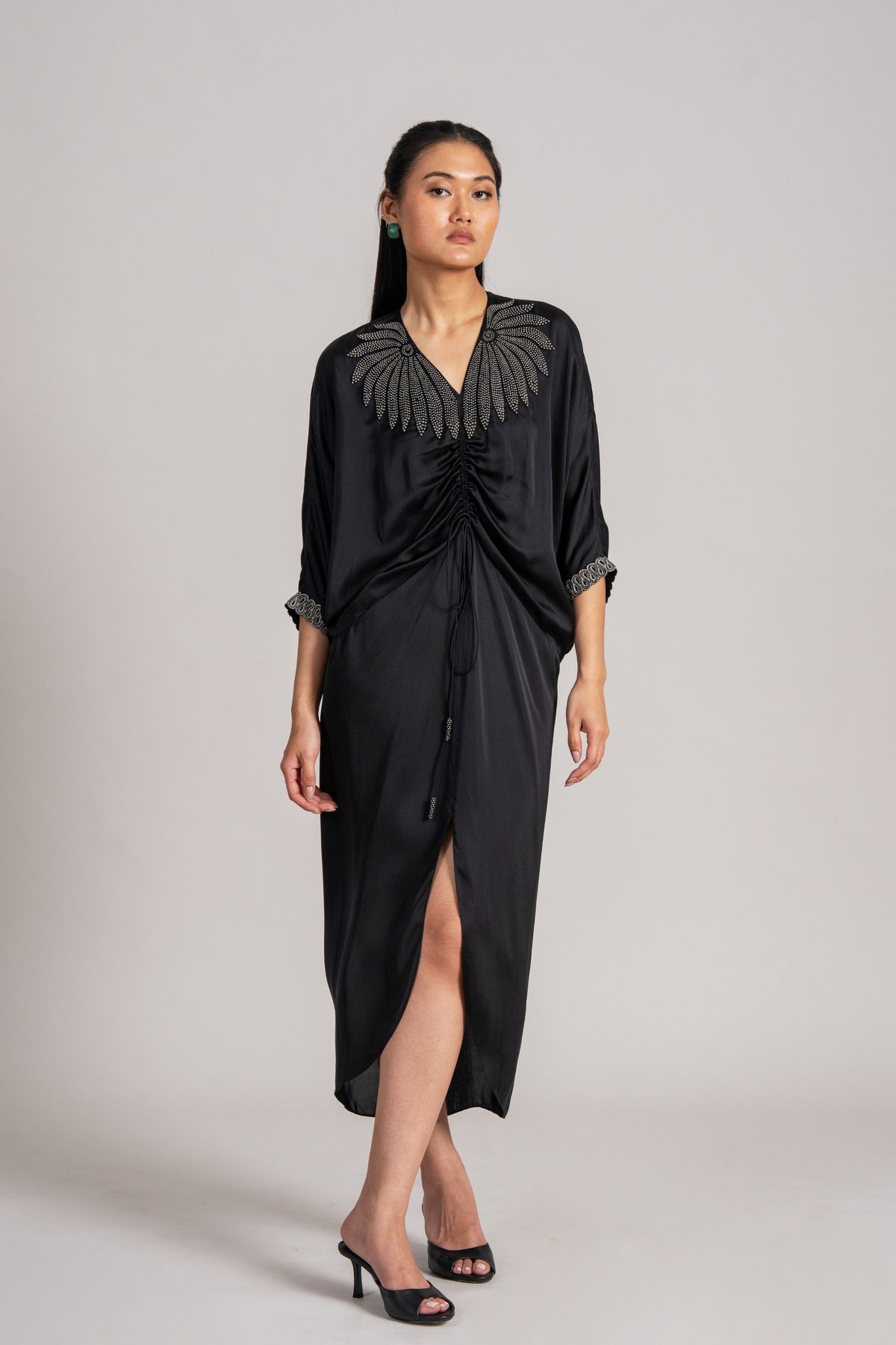 Estelle Rays Drawstring Dress