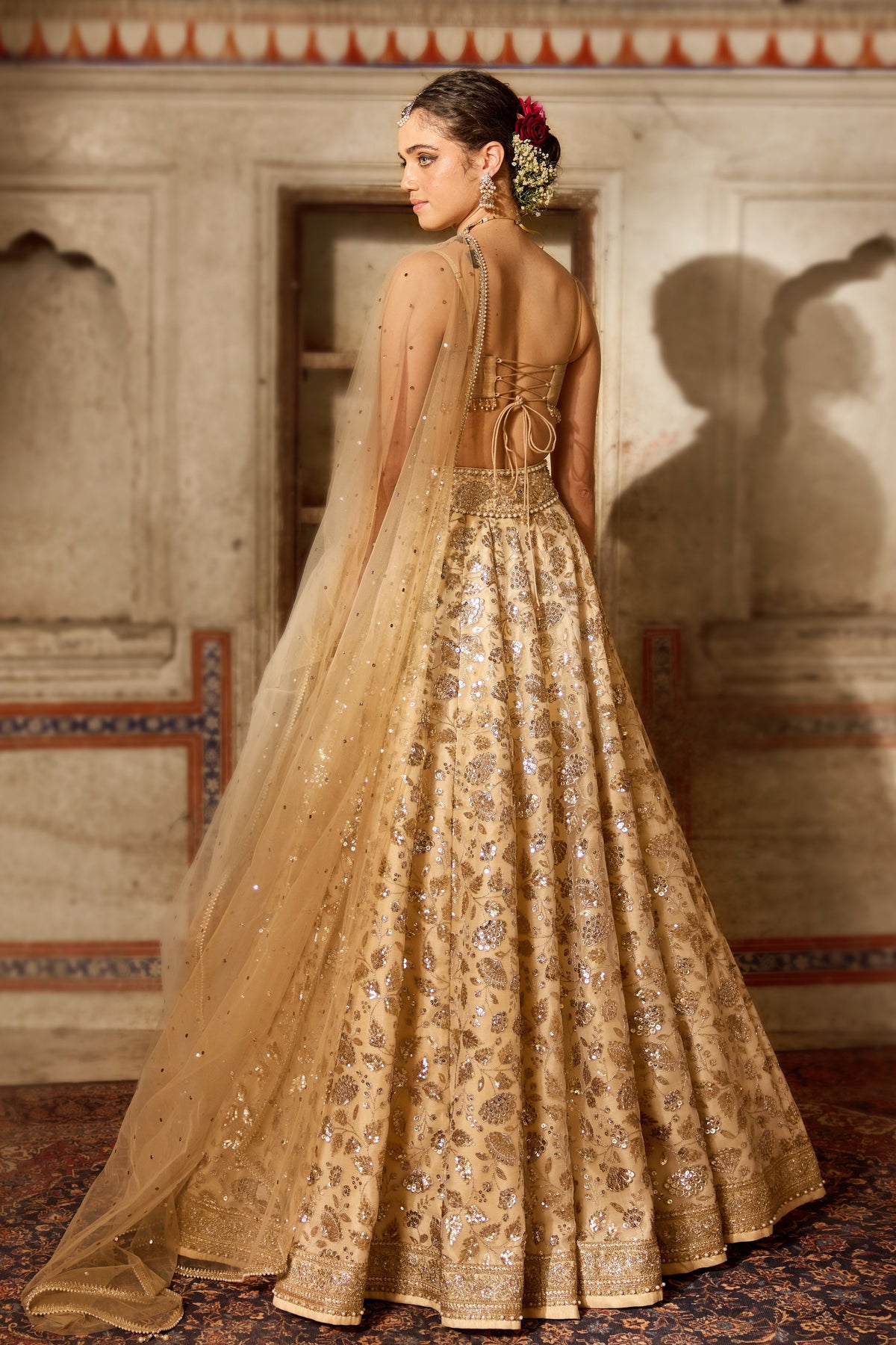 Gul Lehenga Set