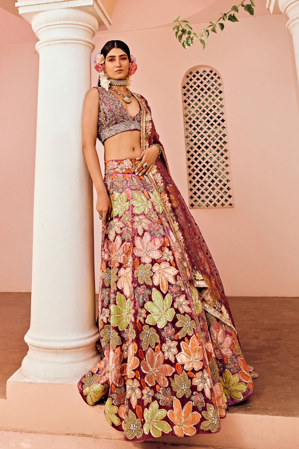Sundari Lehenga Set
