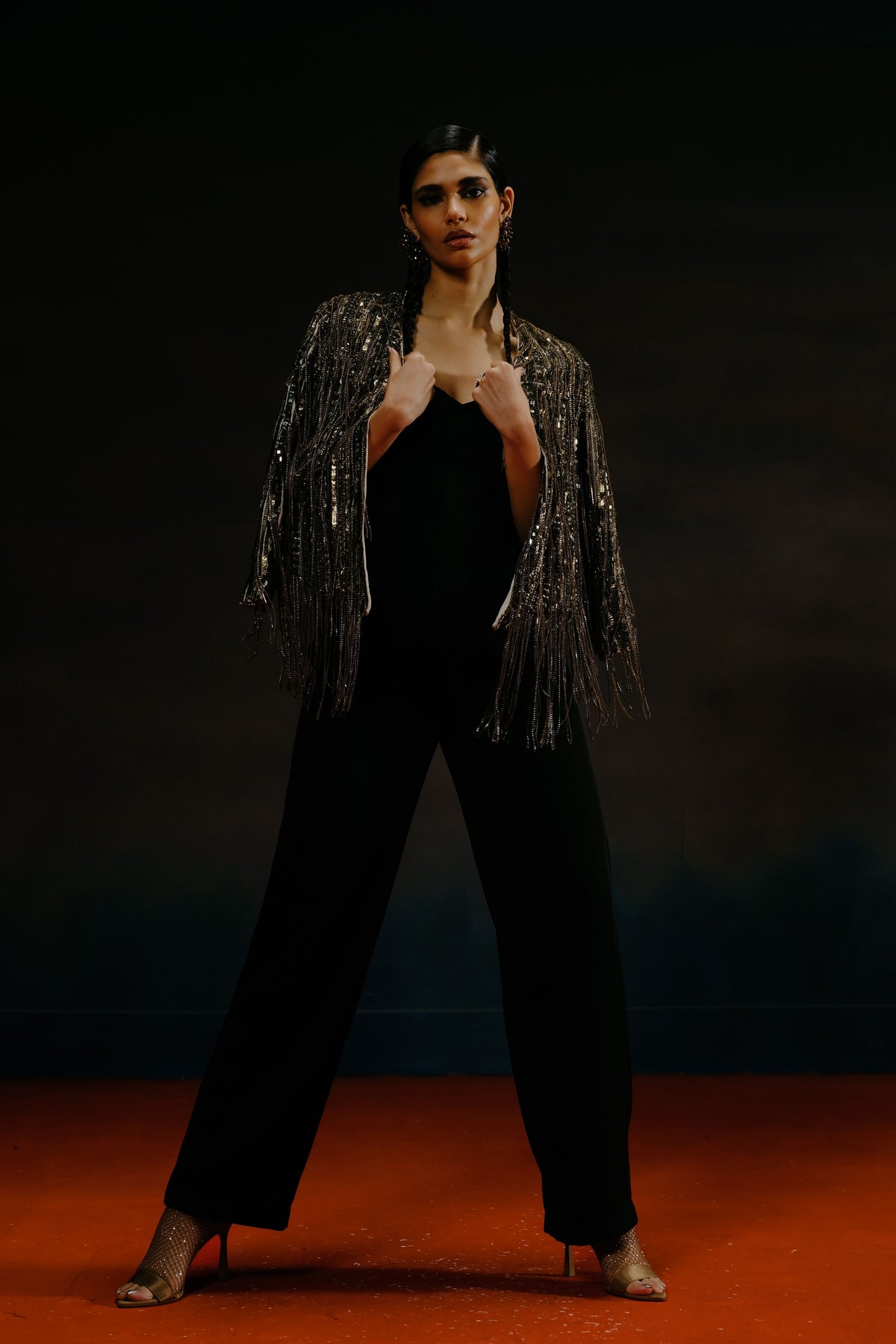Textured Sequins Jacket