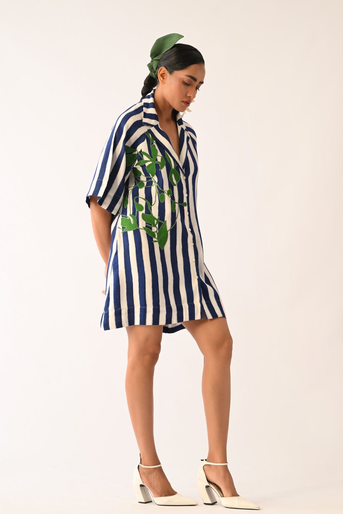 Revolt Aline Short Applique Dress