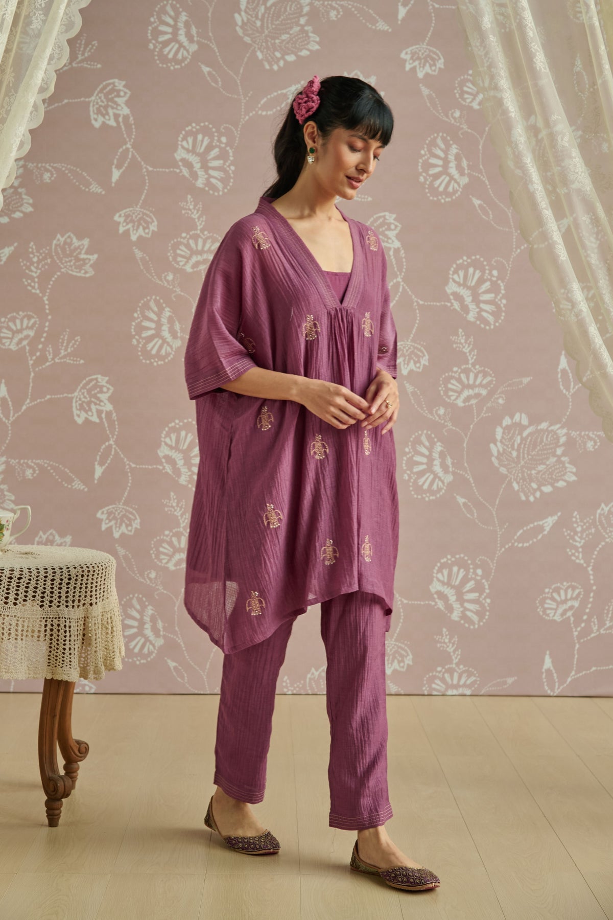 Mauve Aya Co-ord Set