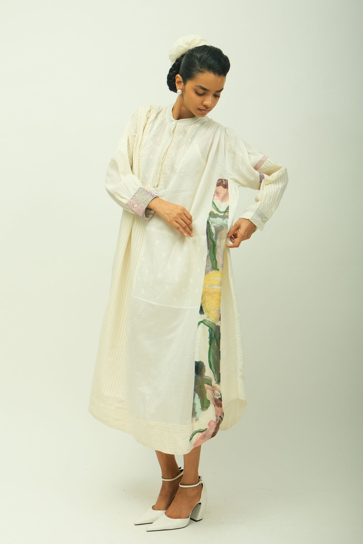 Peony Patchwork Dress