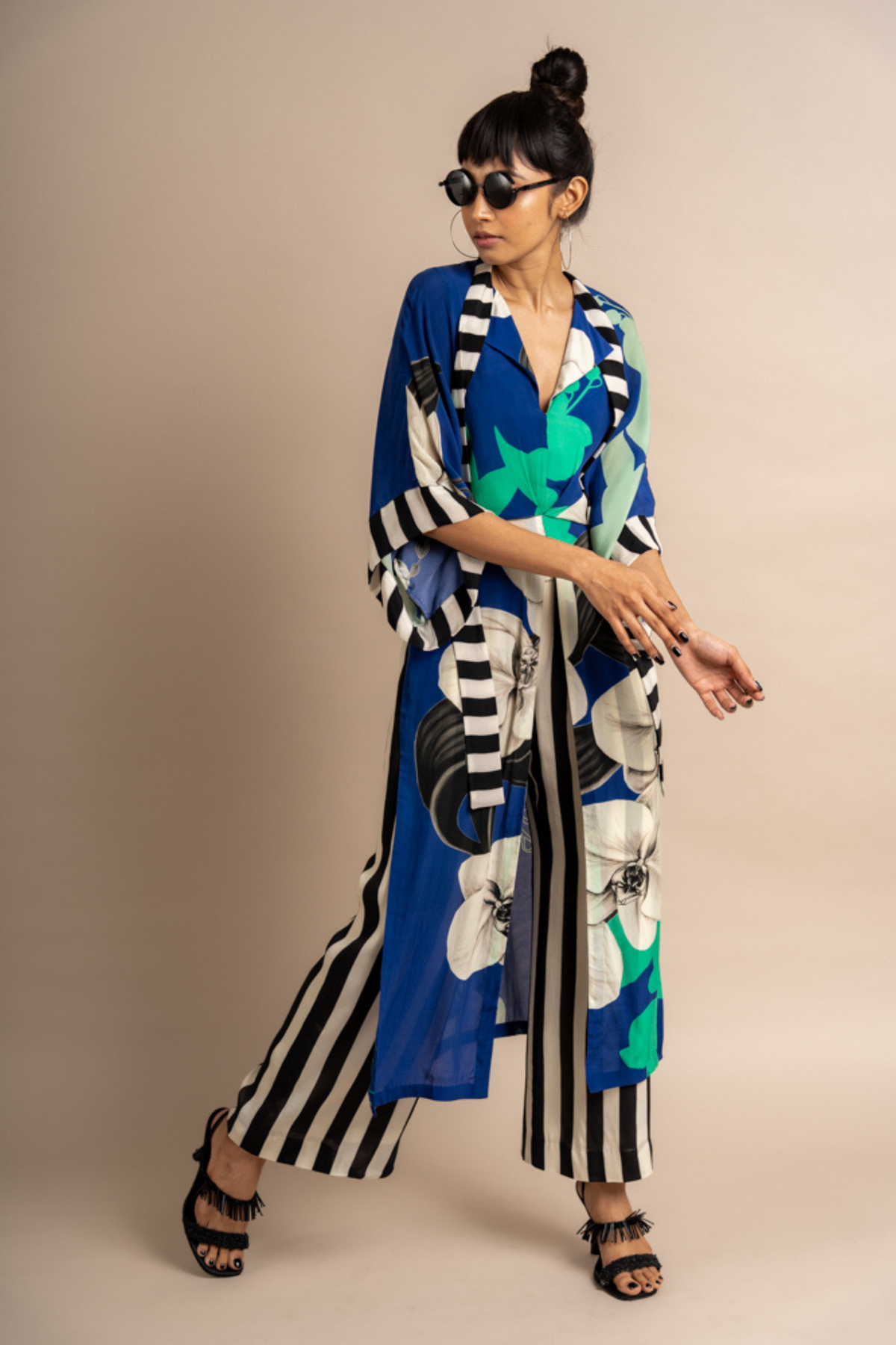 Cobalt Blue Top With Pant