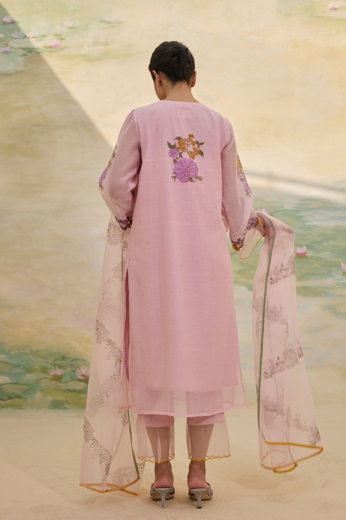 Charm Violet Kurta Set