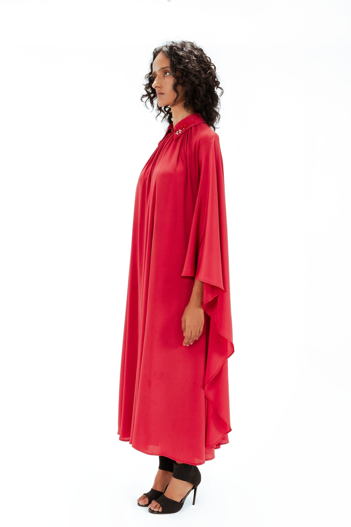 Alara Embellished Crepe Dress
