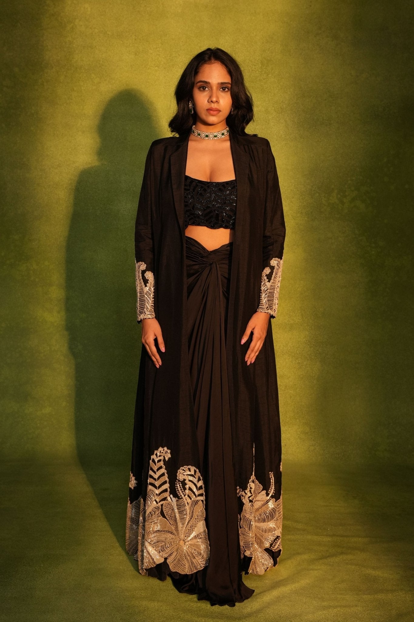 Long Jacket Set - Ashutosh Joshi - Elahe