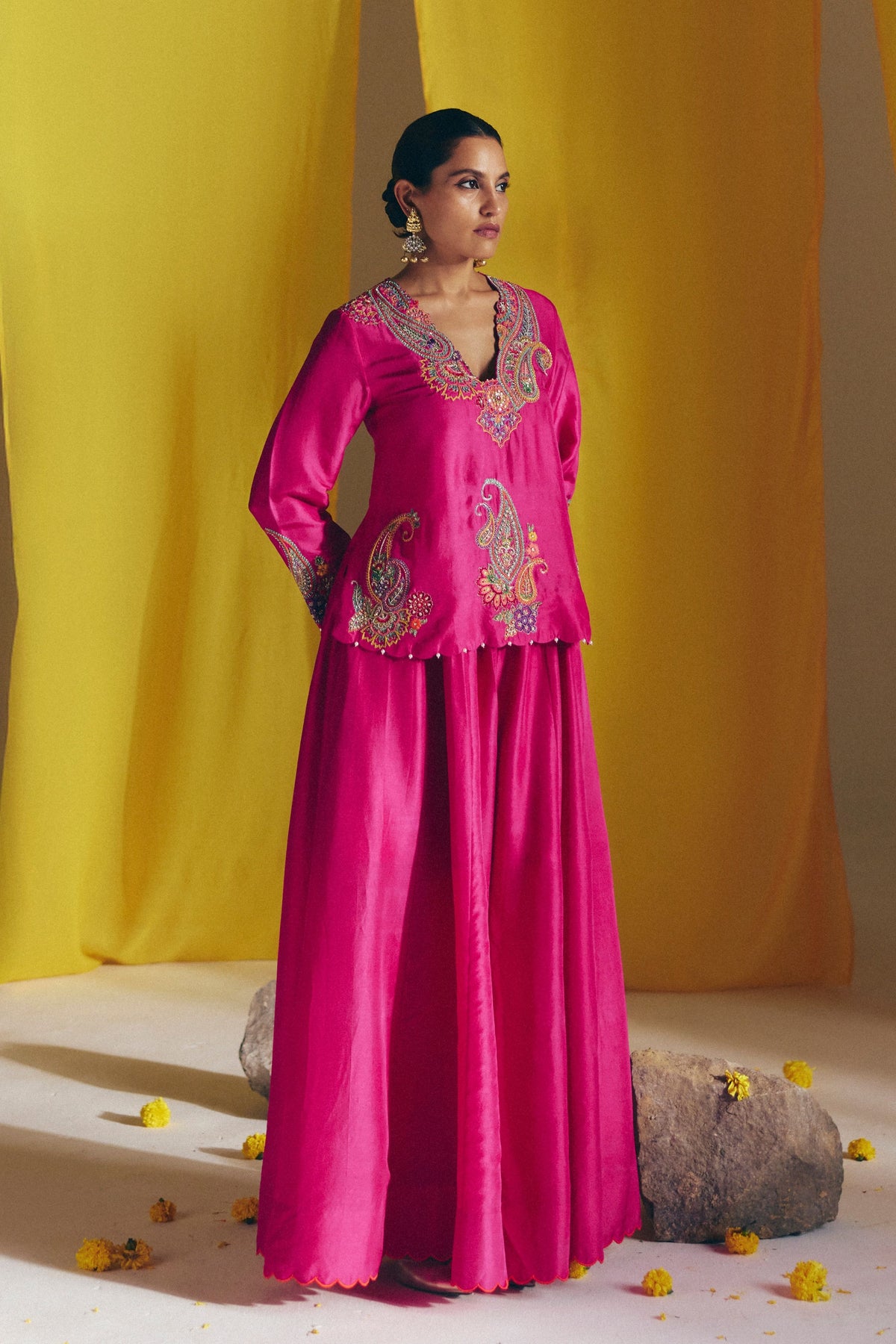 Samhita Short Kurta Set