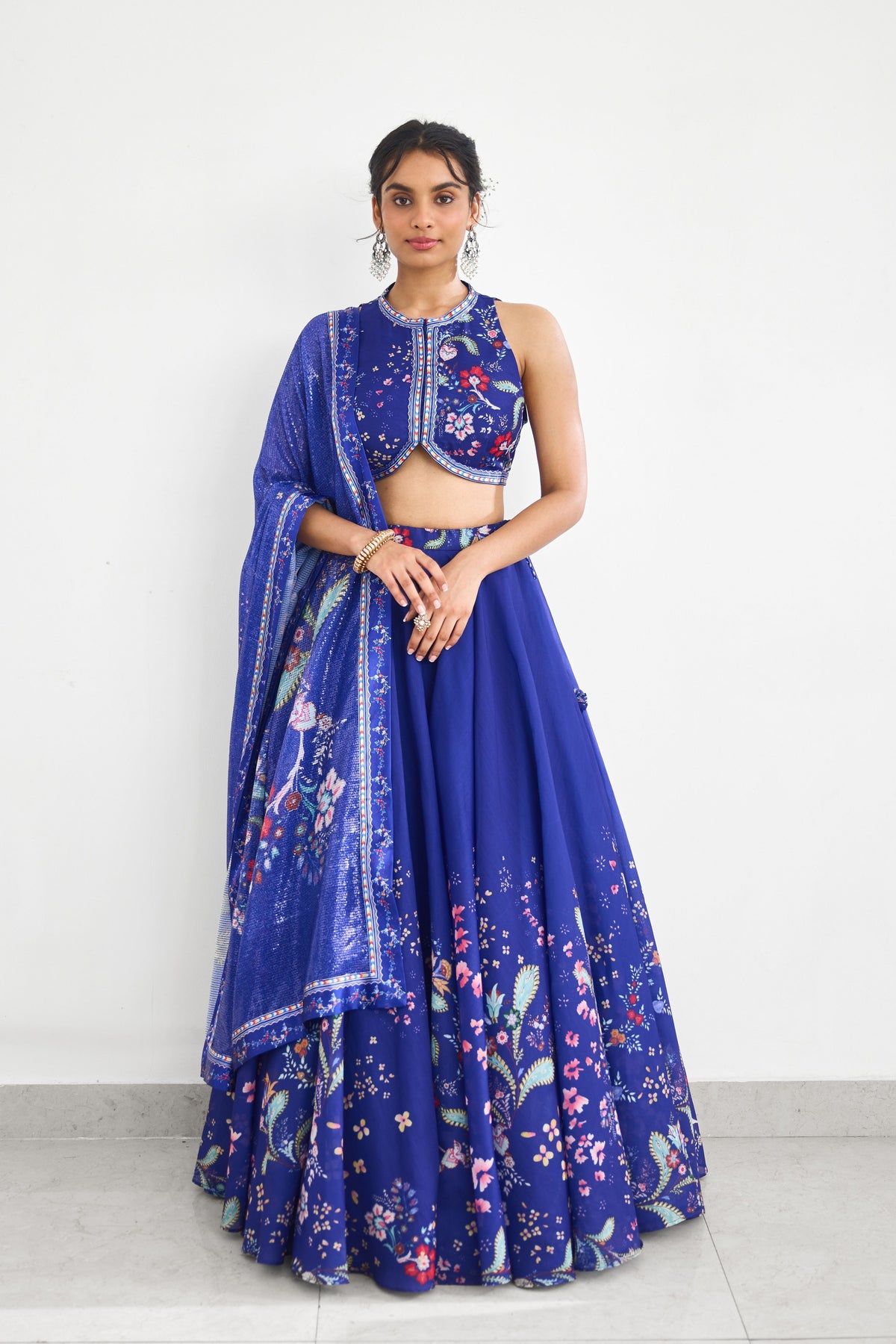 Peacock Garden  Lehenga Set
