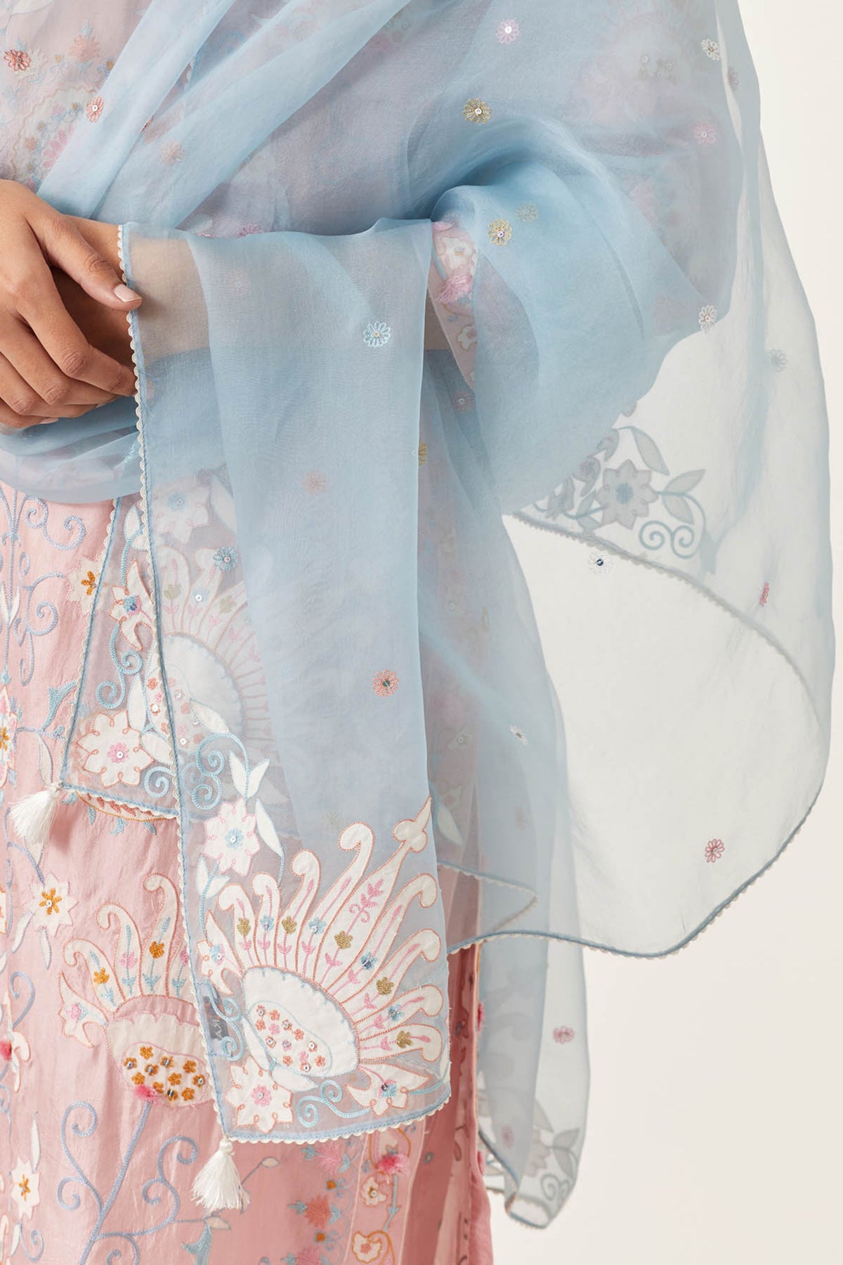 Pink Straight Kurta Set