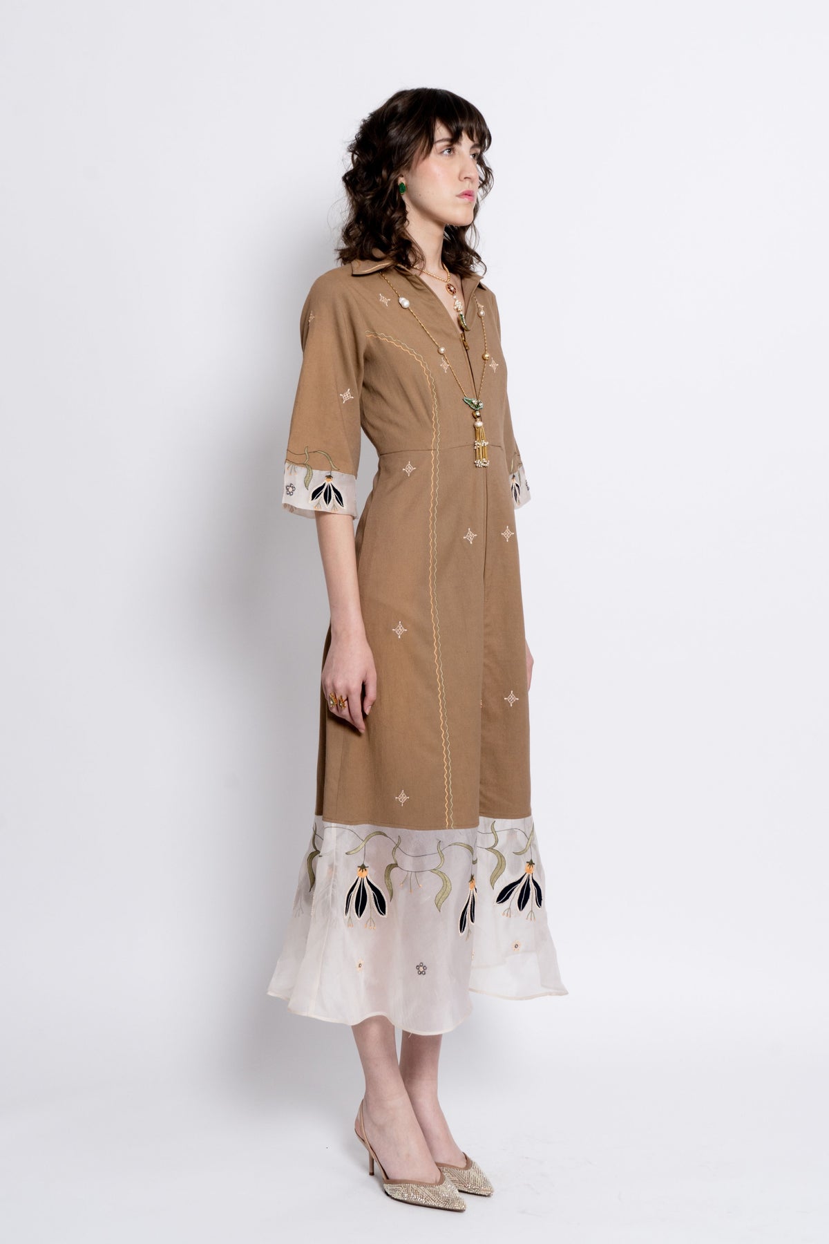 Laya Brown Dress