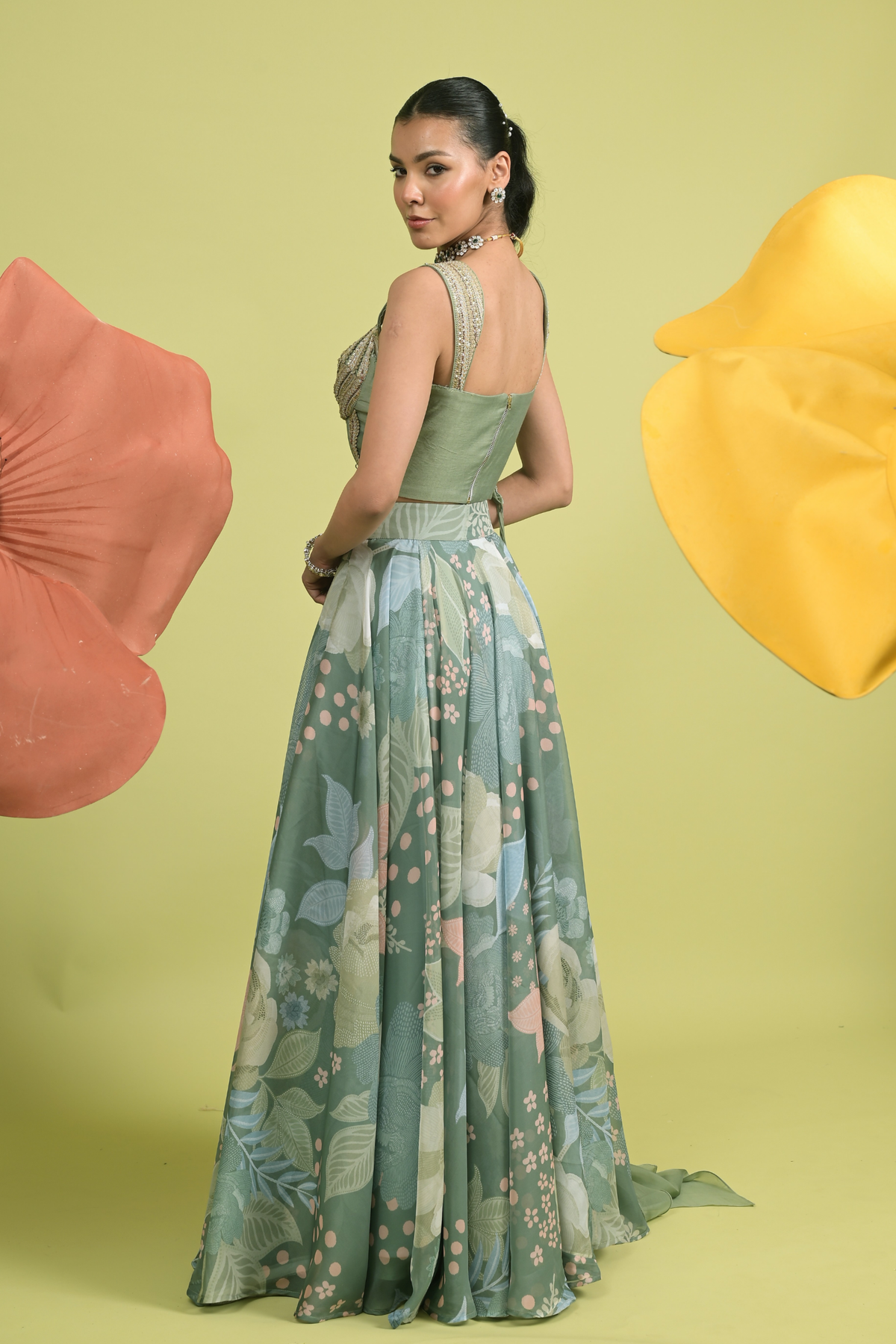 Serene Majesty Lehenga Set
