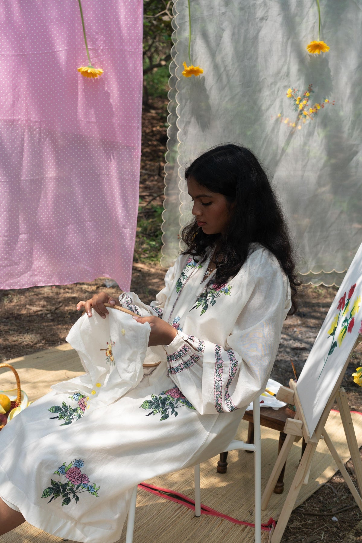 Farha Tunic In IVory