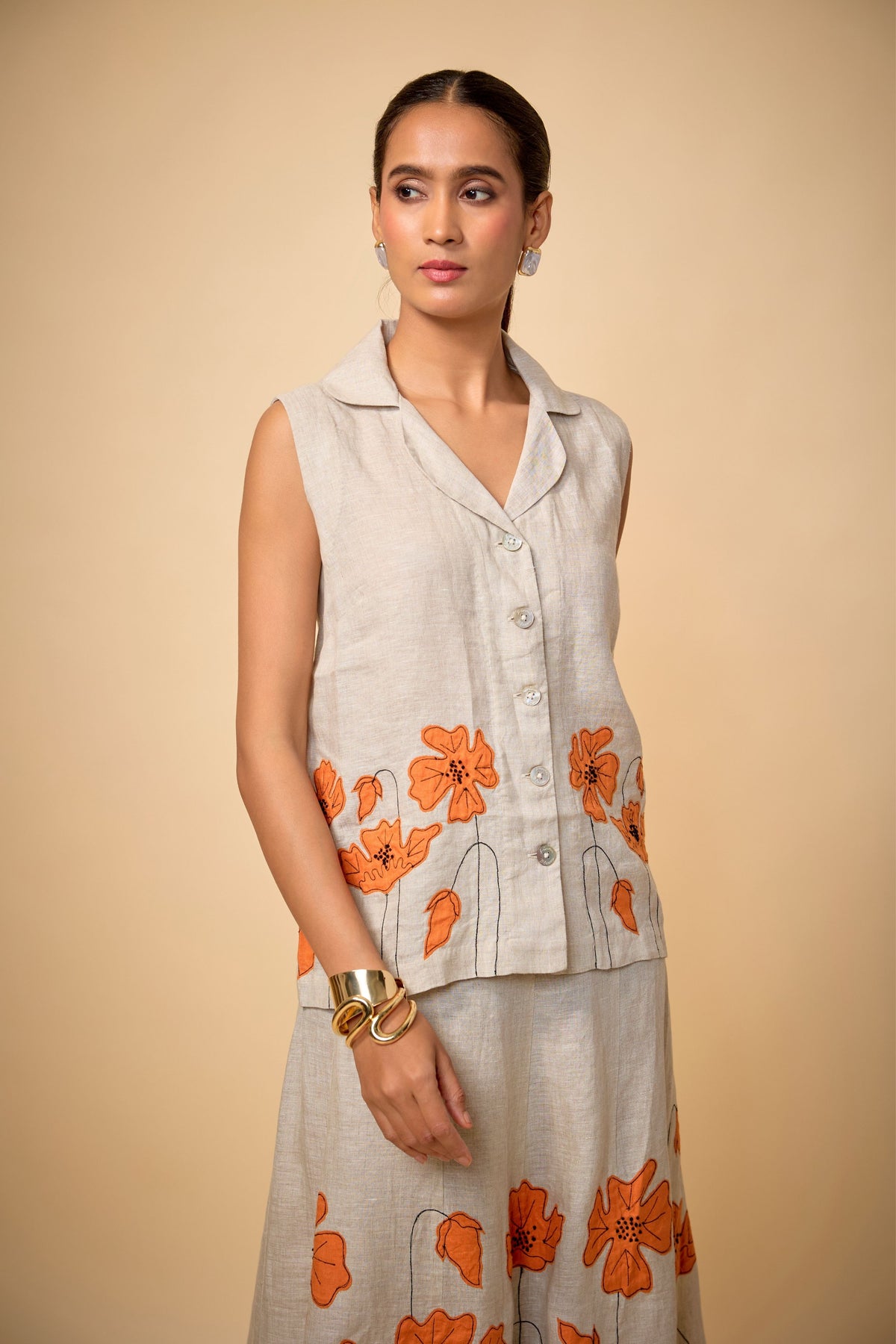 Floral Skirt Set