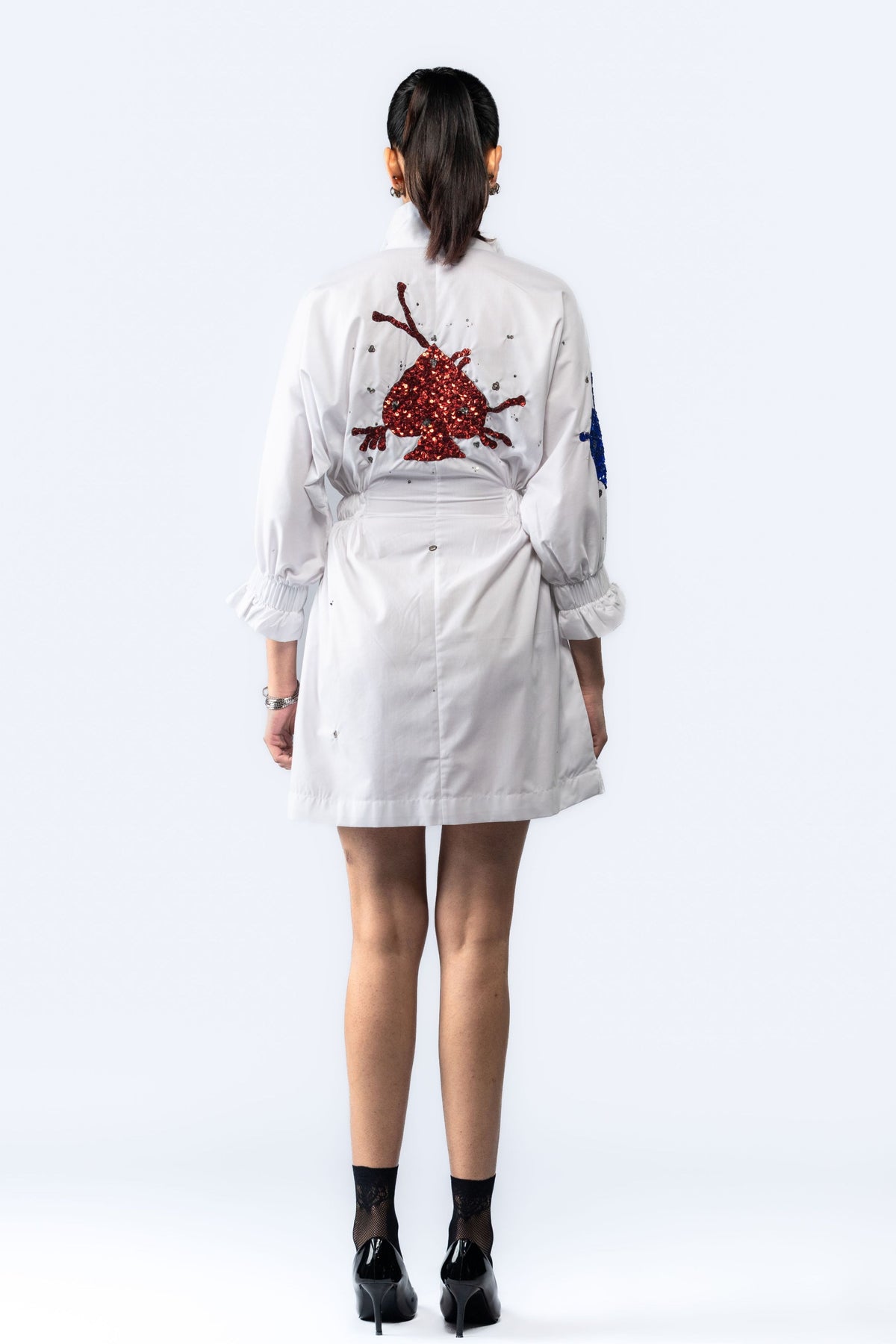 Raine Embroidered Sequin Dress