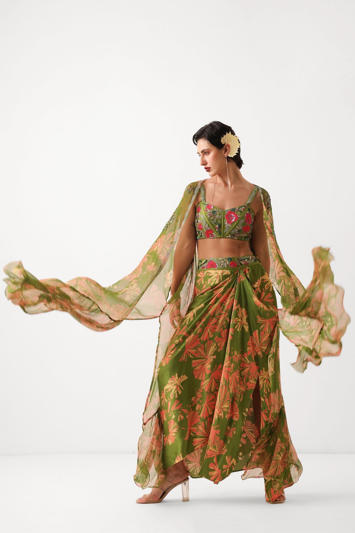 Avocado Teriza Cape Set