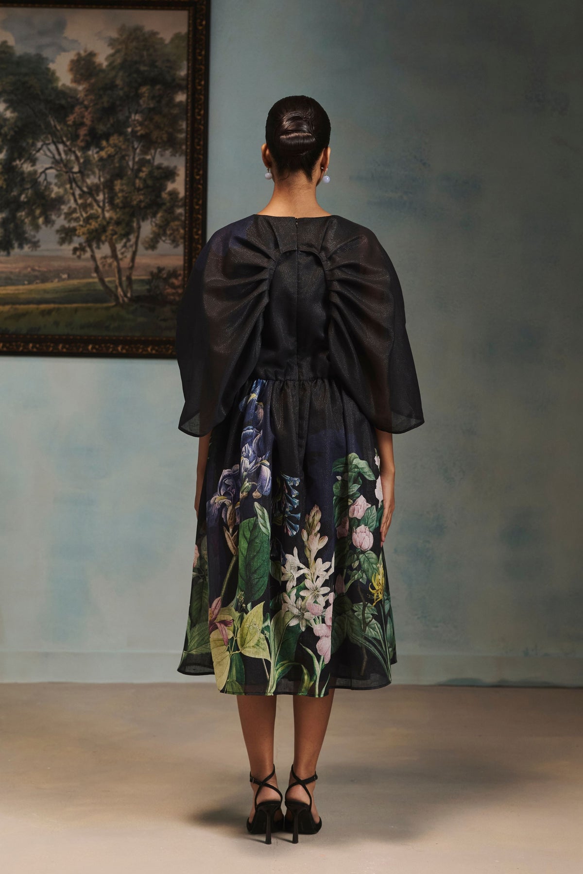 Vienna Onyx Bloom Dress