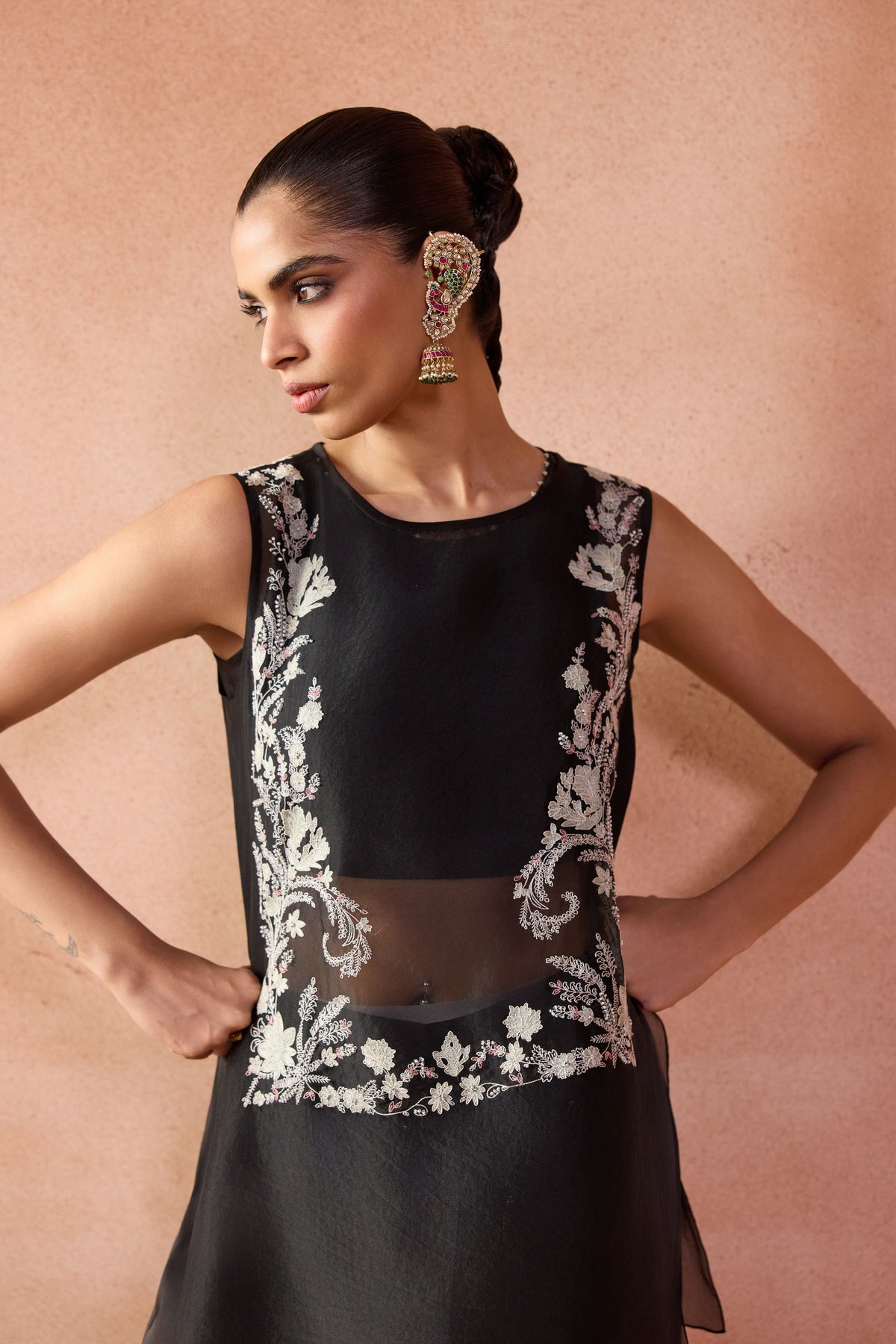 Black Tunic Set