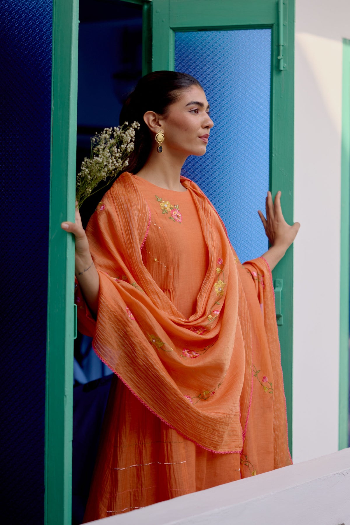 Tangerine Love Suit Set