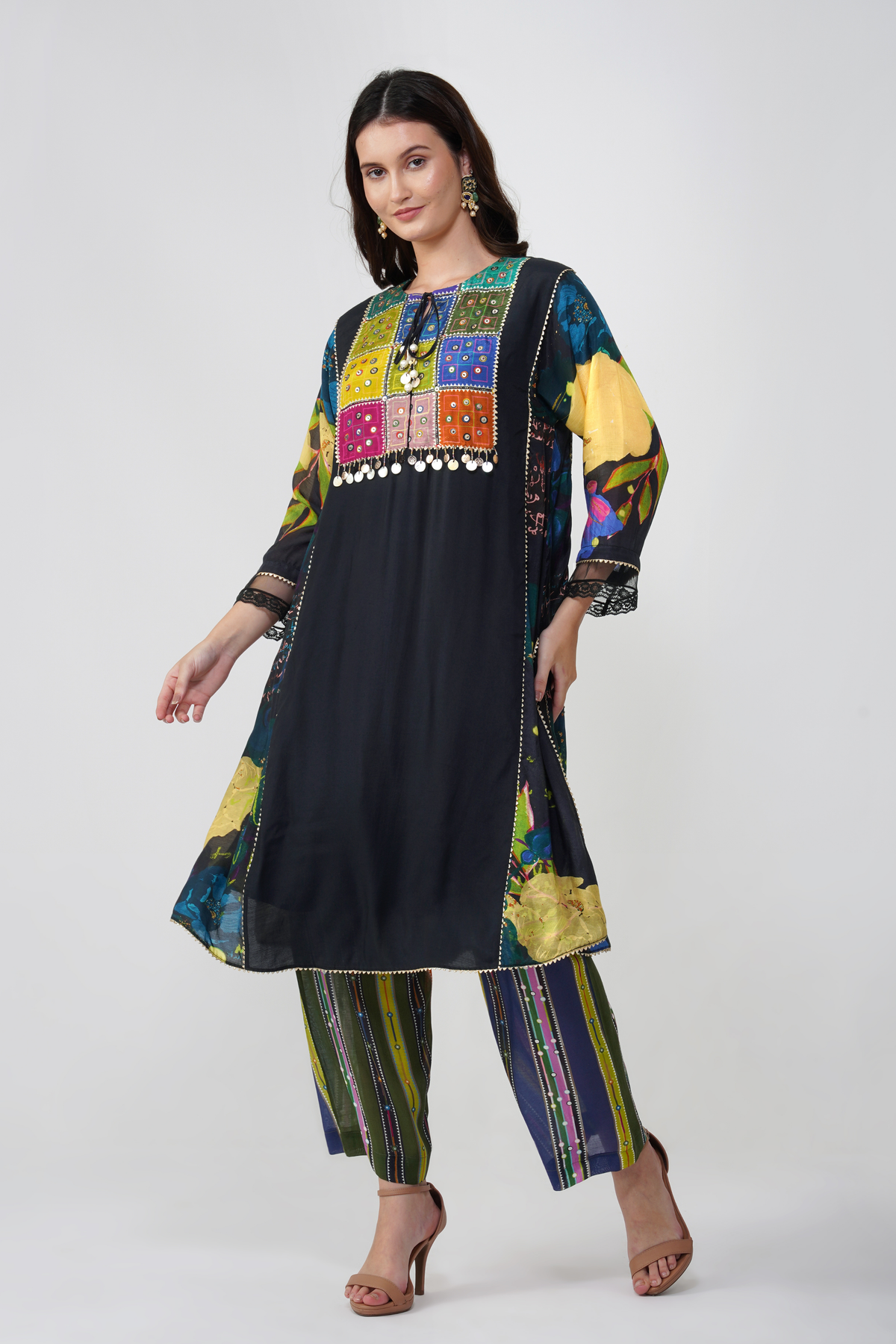 Banjara Bloom Kalidar Kurta Set