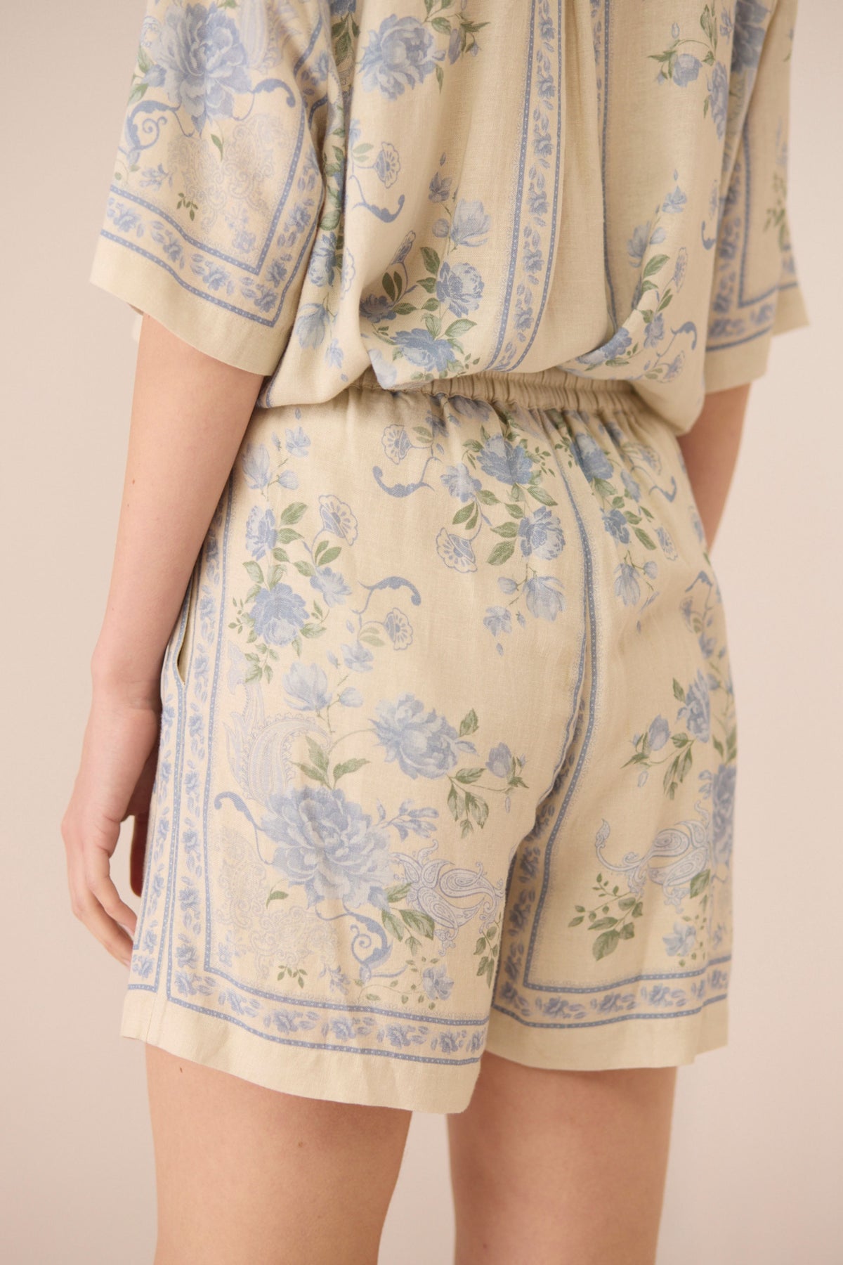 Malibu Azure Bloom Co-ord Set