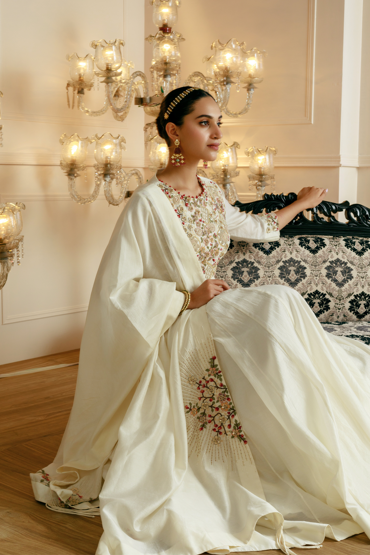 Dabka Embroidered Anarkali