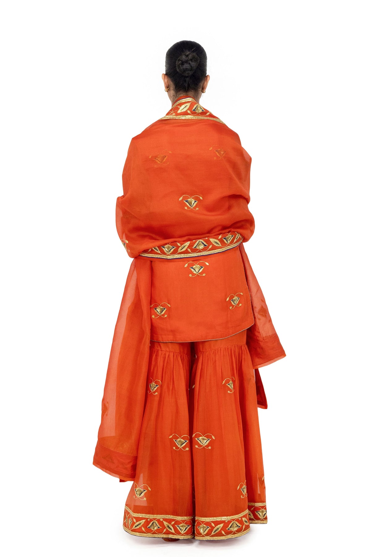 Dharnok Gerua Dupatta