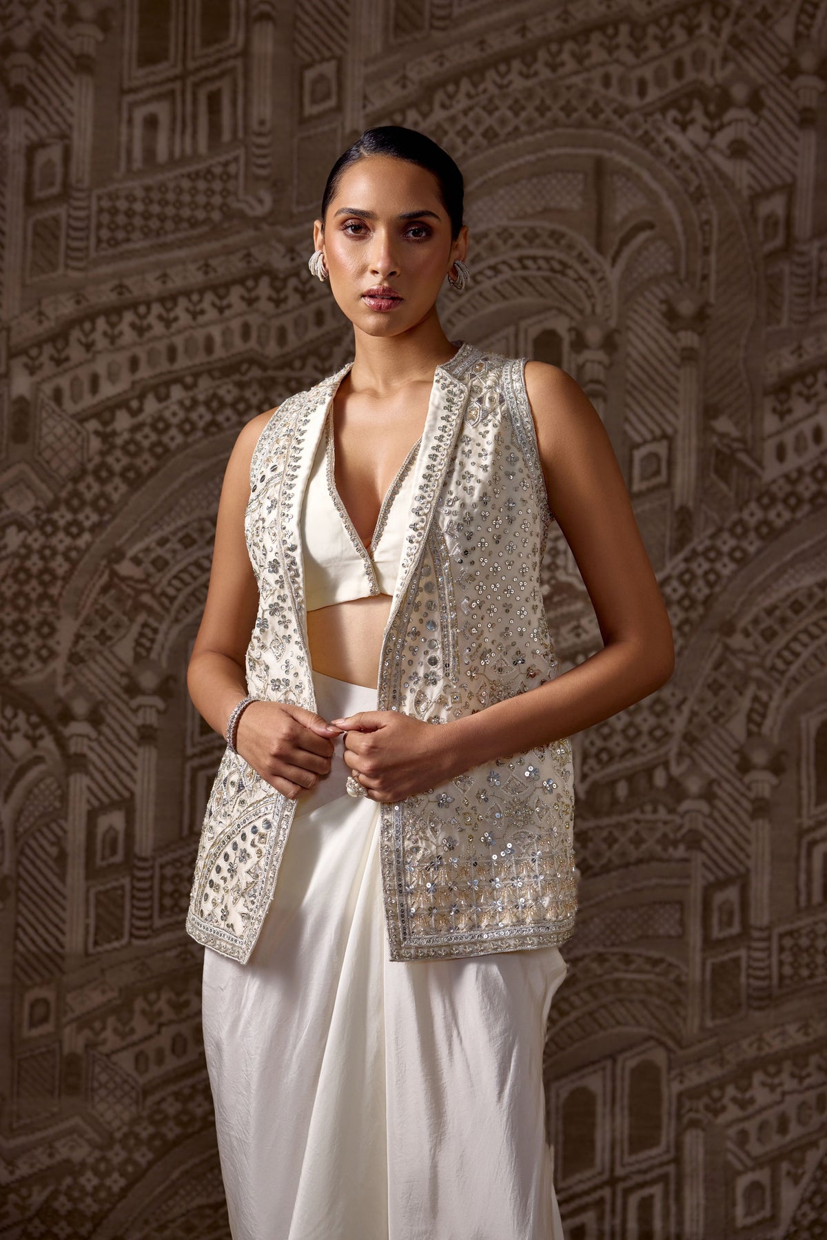 Vestige Jacket Skirt Set
