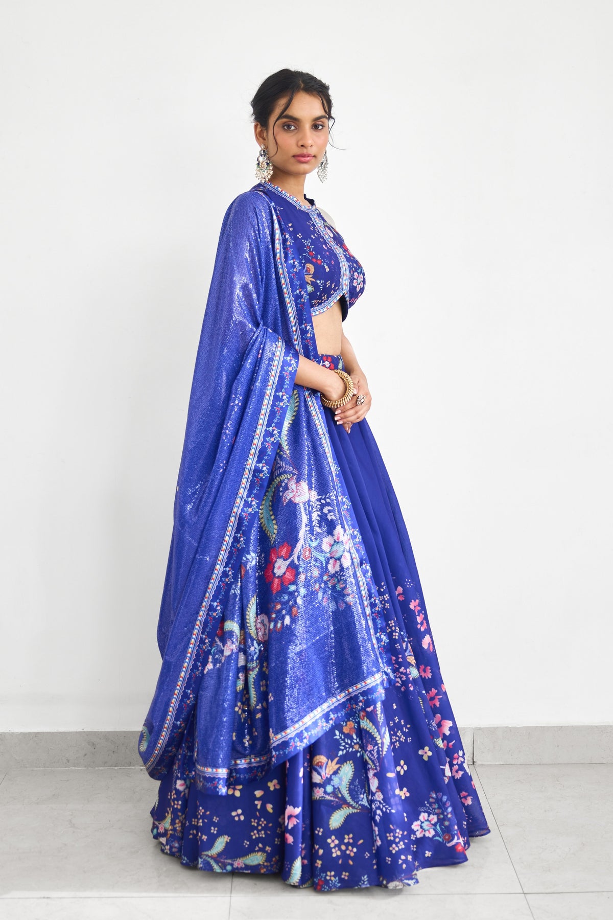 Peacock Garden  Lehenga Set