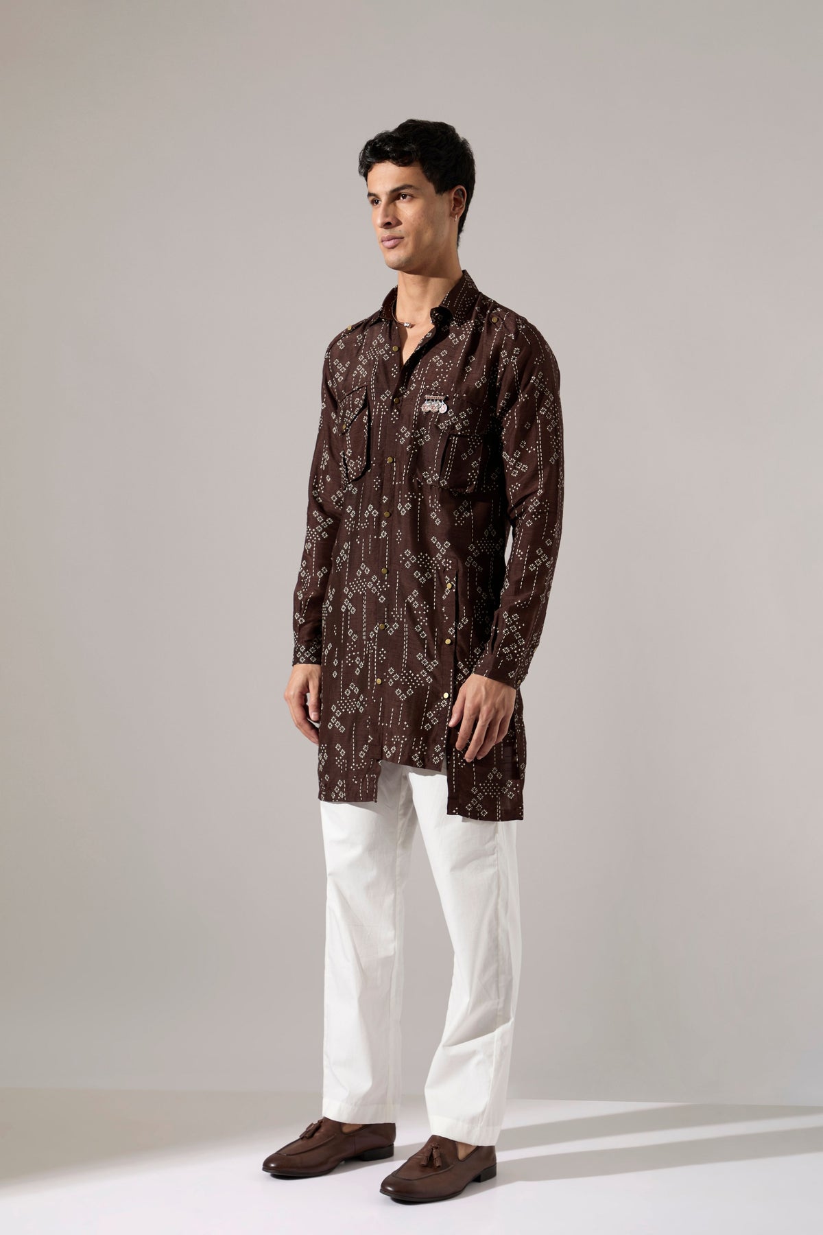 Cyrus Plus Minus Kurta Set