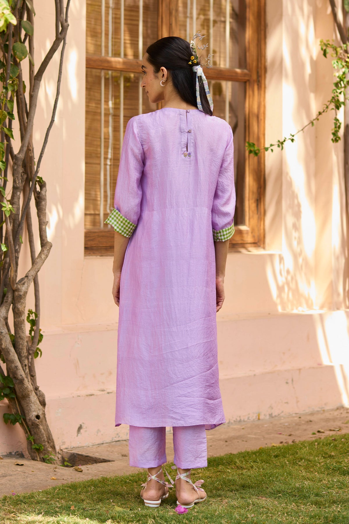 Radiant Lavender Kurta Set