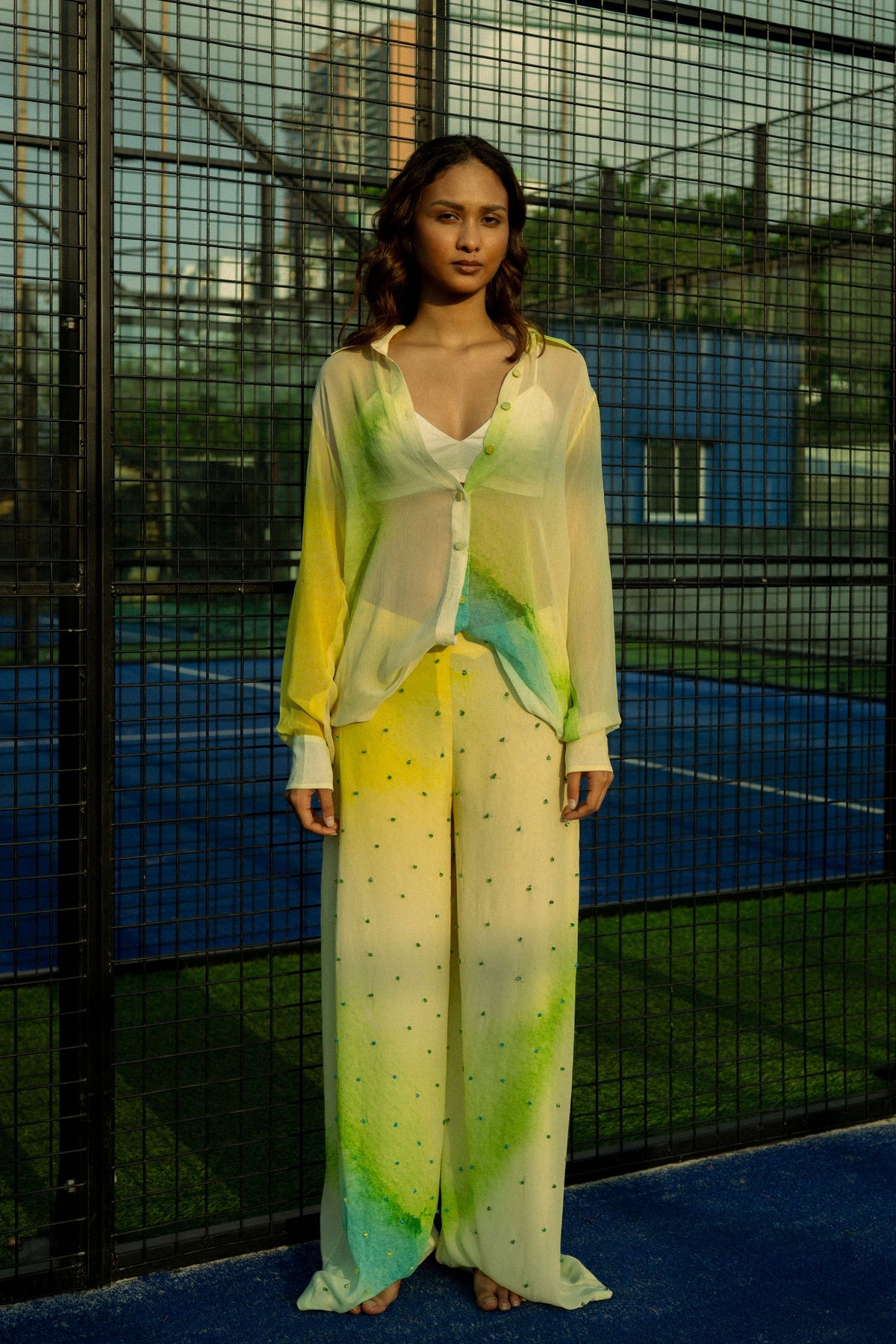 Printed Multicolor Co-ord Set