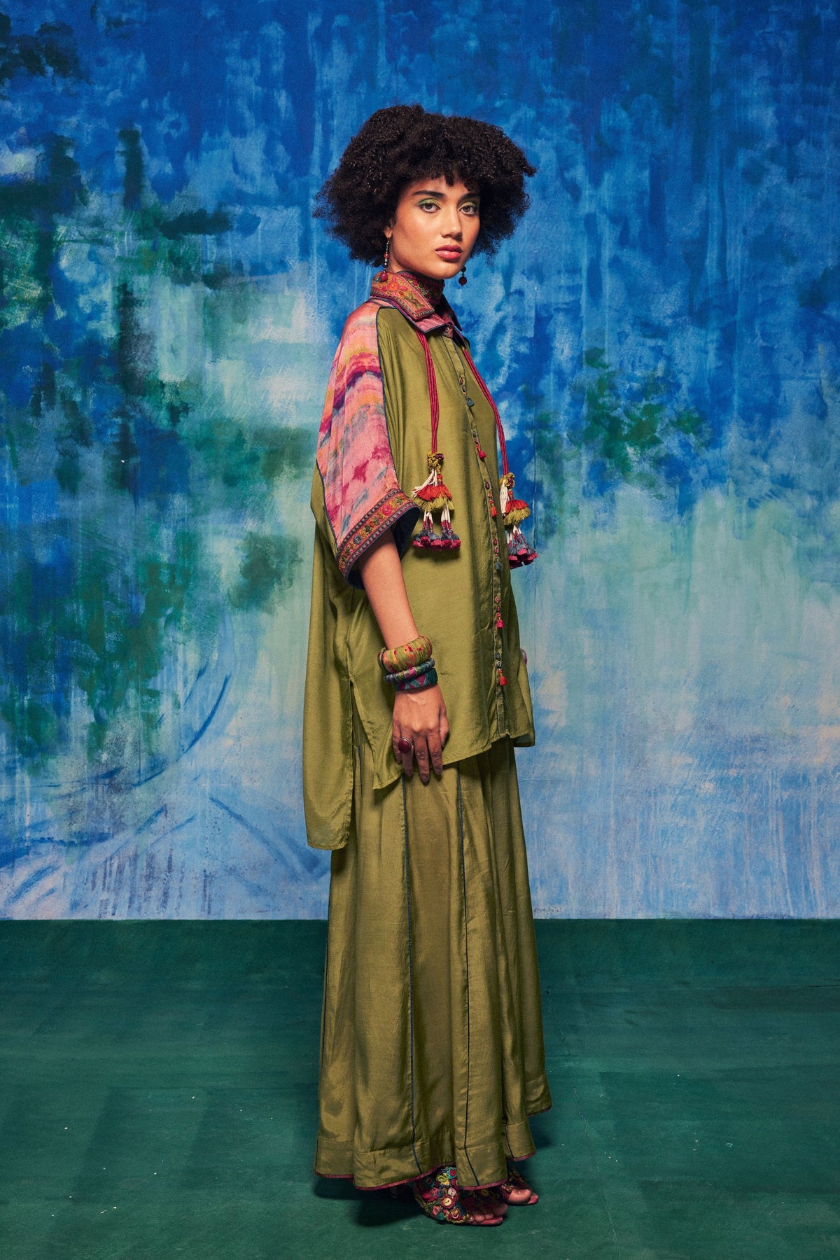 Olive Meera Co-ord Set